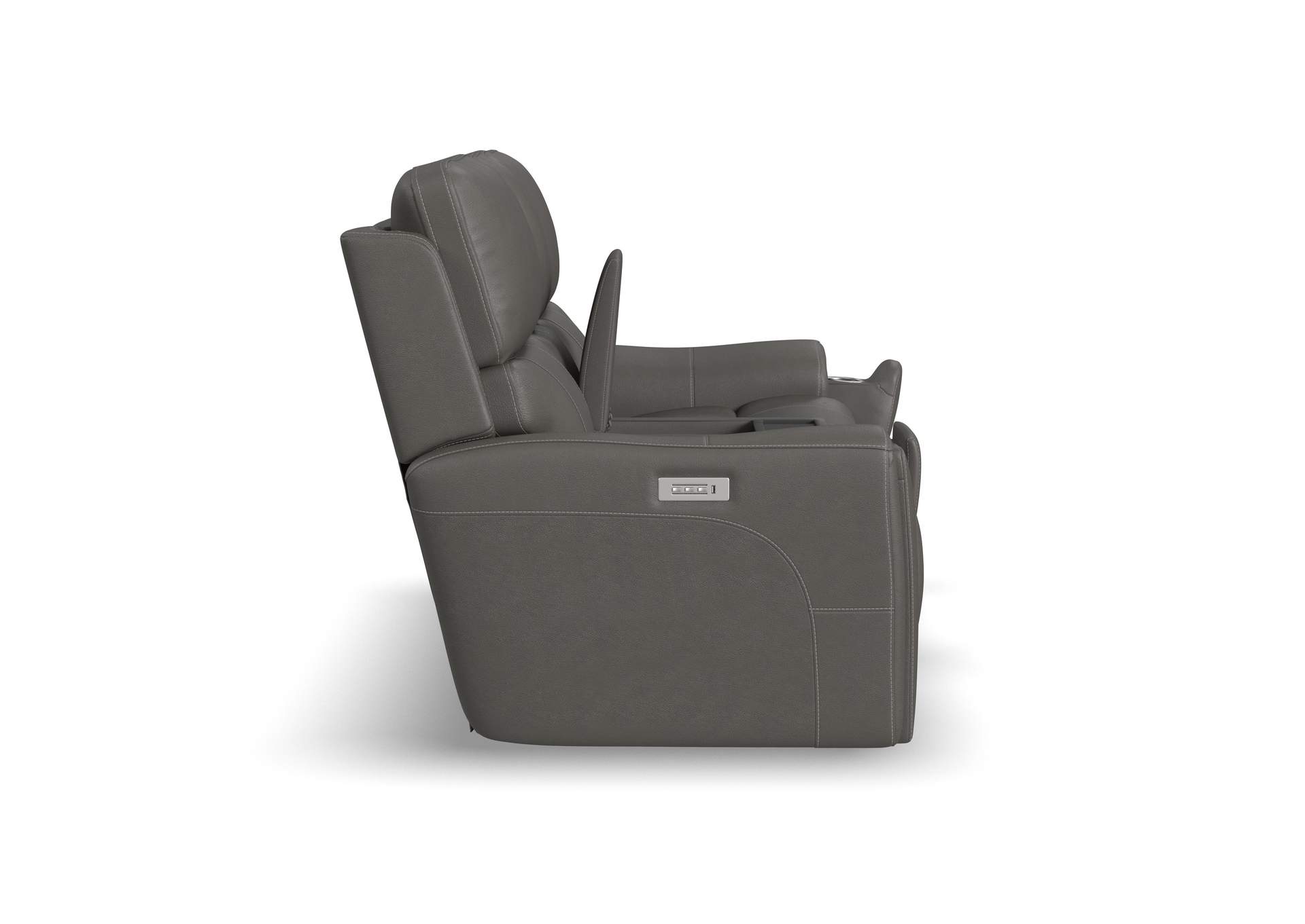 Carter Power Reclining Loveseat with Console & Power Headrests & Lumbar image 4