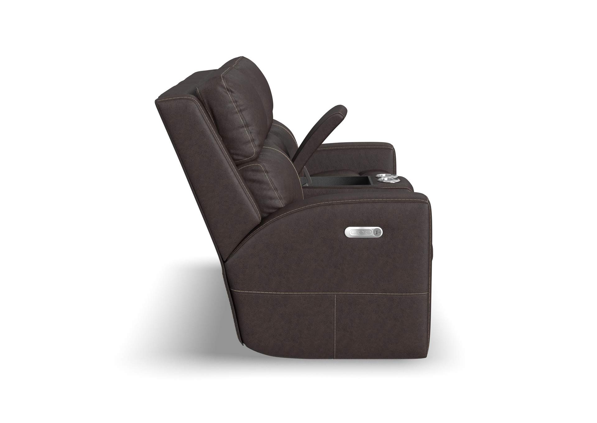 Score Power Reclining Loveseat with Console & Power Headrests & Lumbar image 6