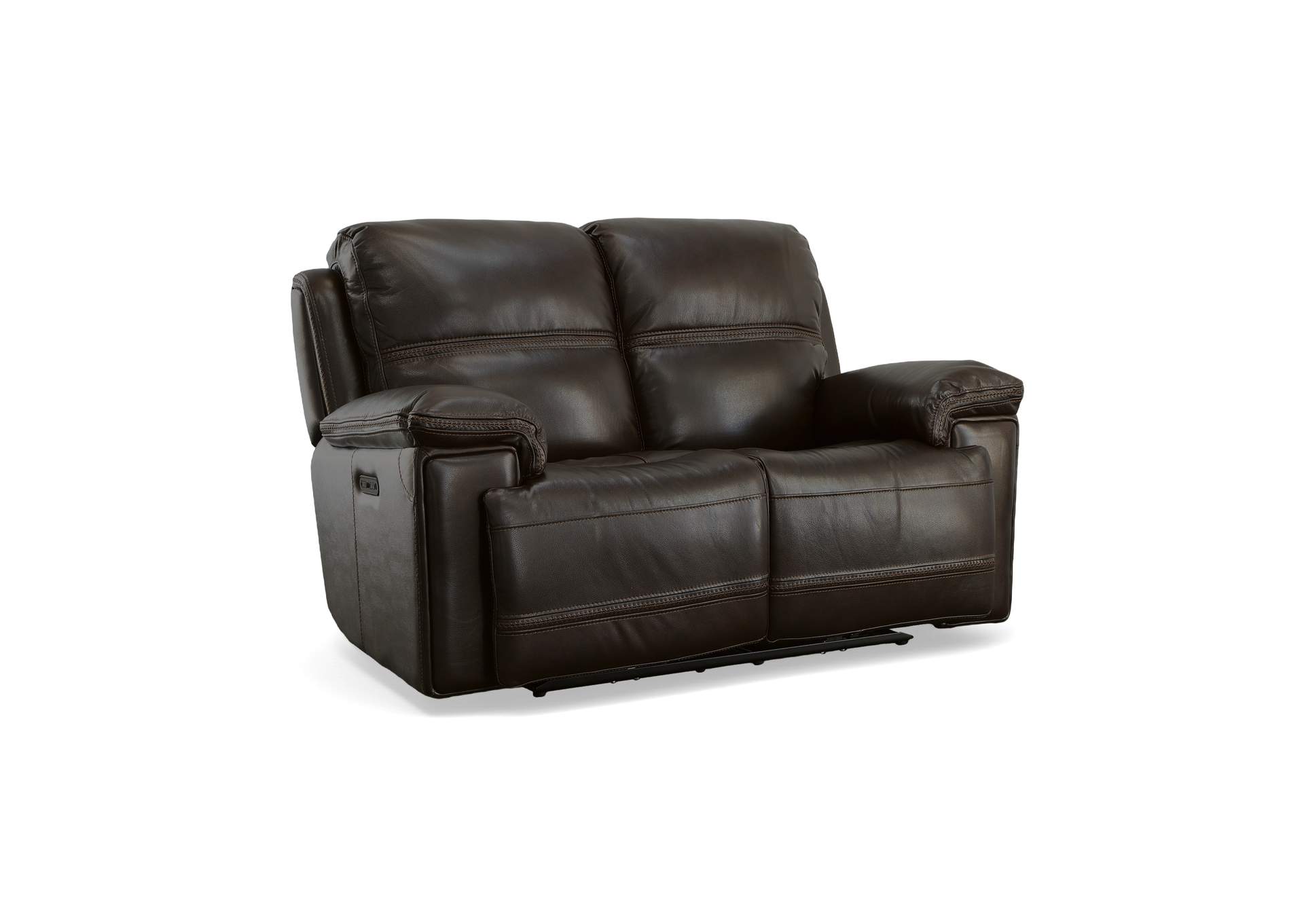Fenwick Power Reclining Loveseat with Power Headrests image 1