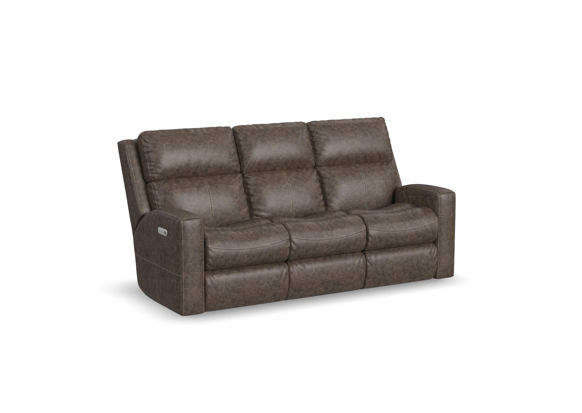 Score Power Reclining Sofa with Power Headrests & Lumbar image 1