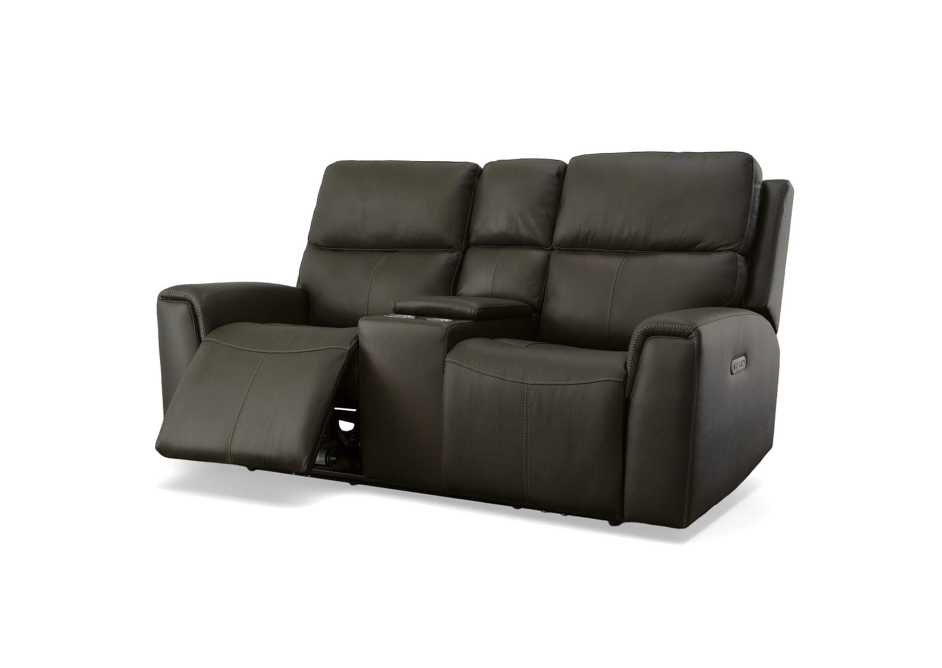 Jarvis Power Reclining Loveseat with Console & Power Headrests image 4