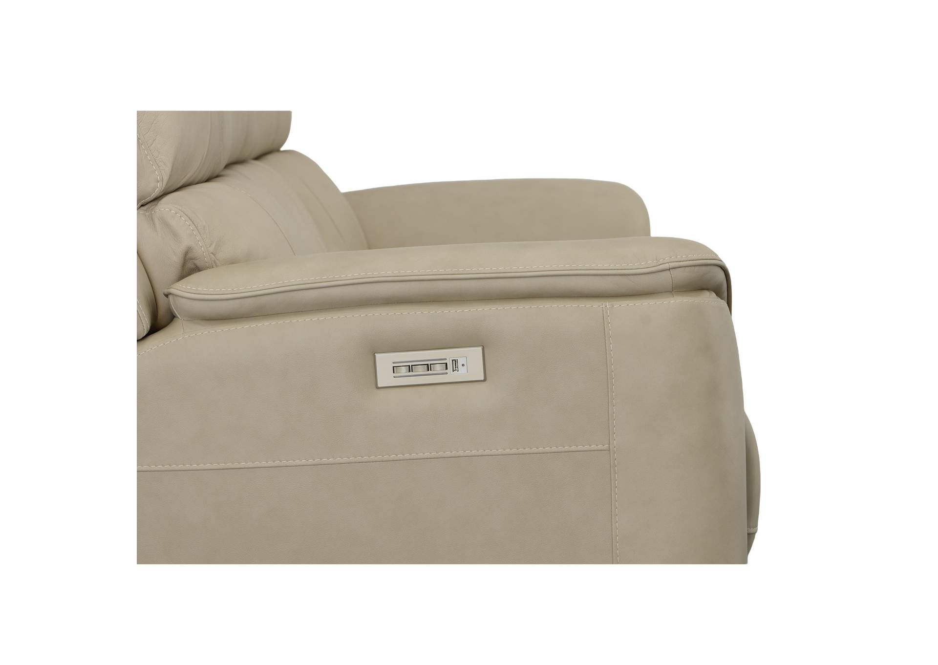 Henry Power Reclining Sofa with Power Headrests & Lumbar image 7