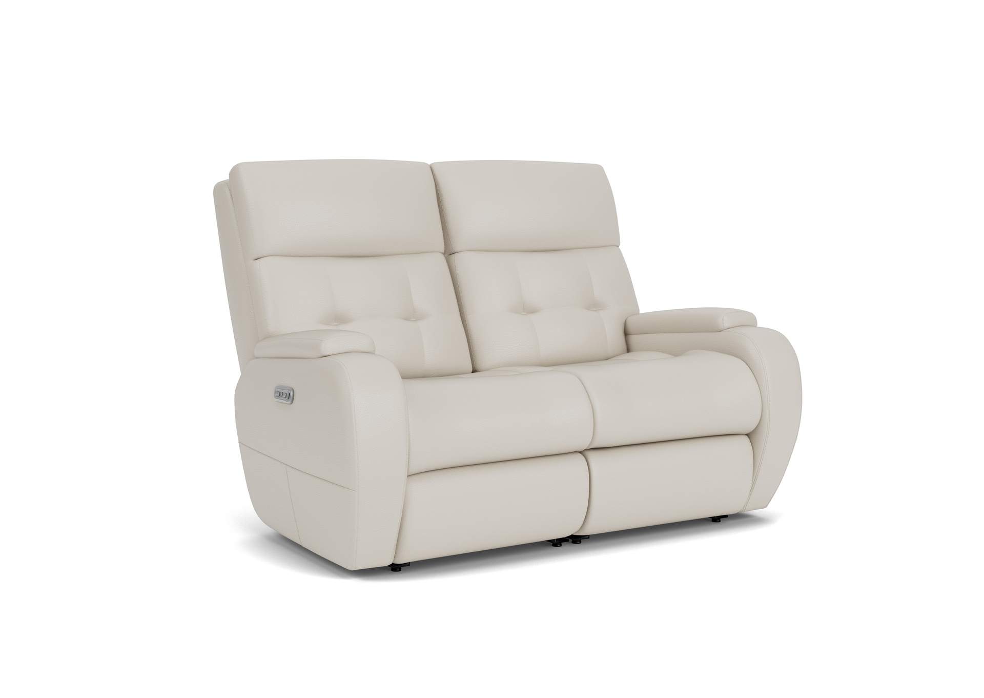 Strait Power Reclining Loveseat with Power Headrests image 1