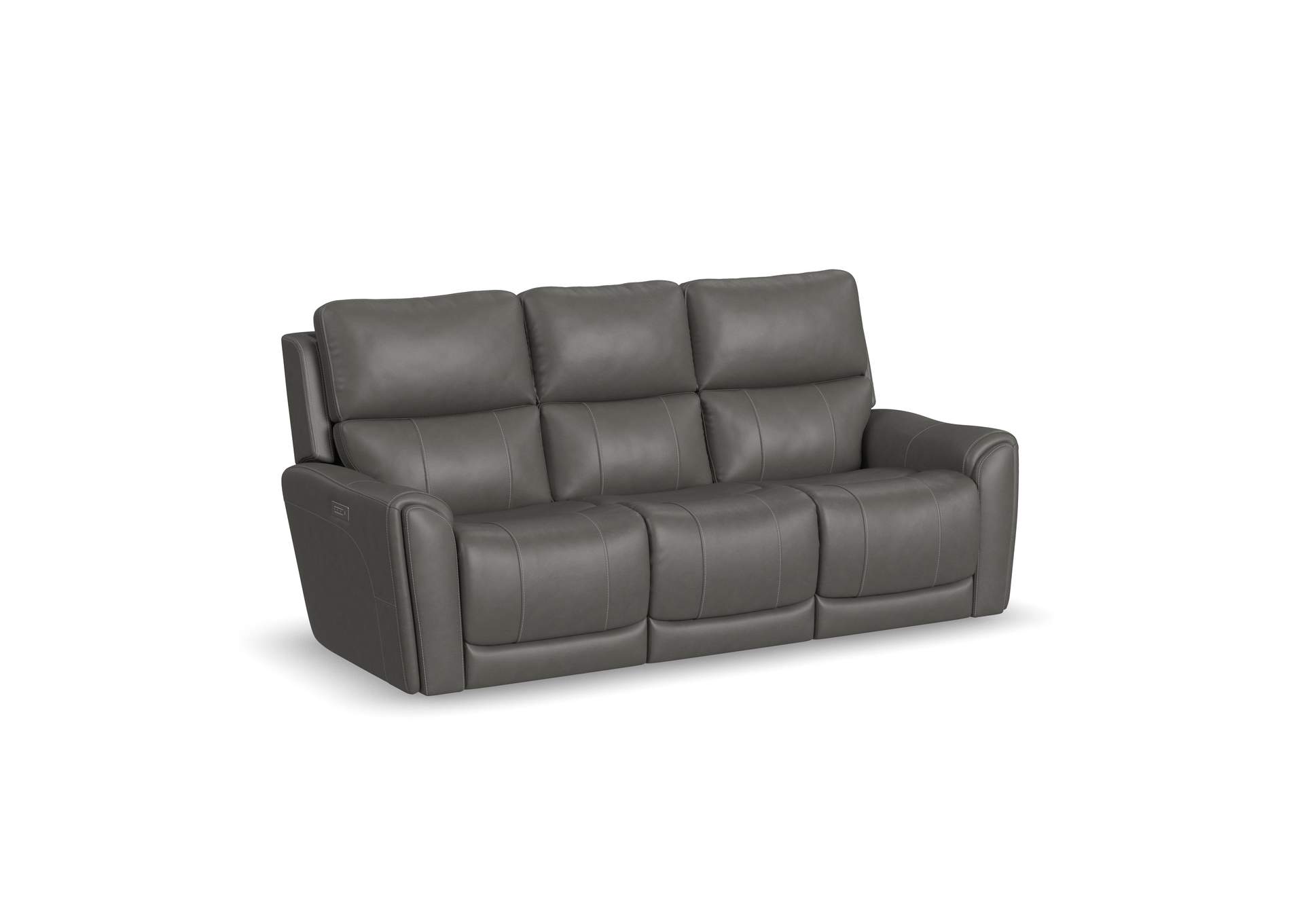 Carter Power Reclining Sofa with Console & Power Headrests & Lumbar image 1