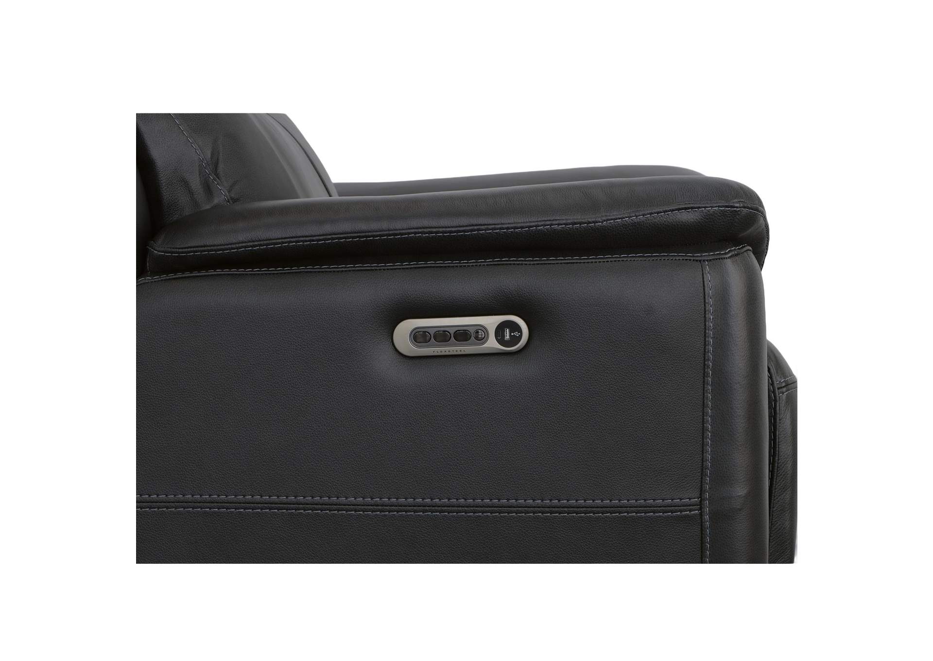Crew Power Recliner with Power Headrest & Lumbar image 11