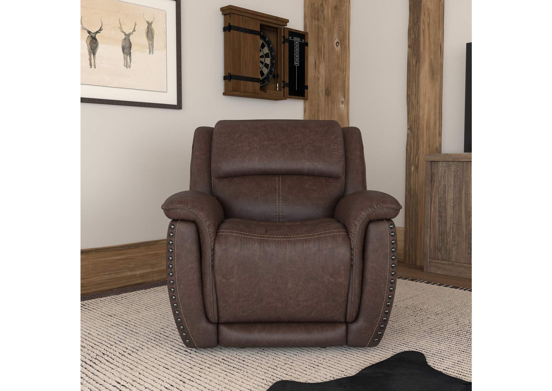 Beau Power Recliner with Power Headrest image 5