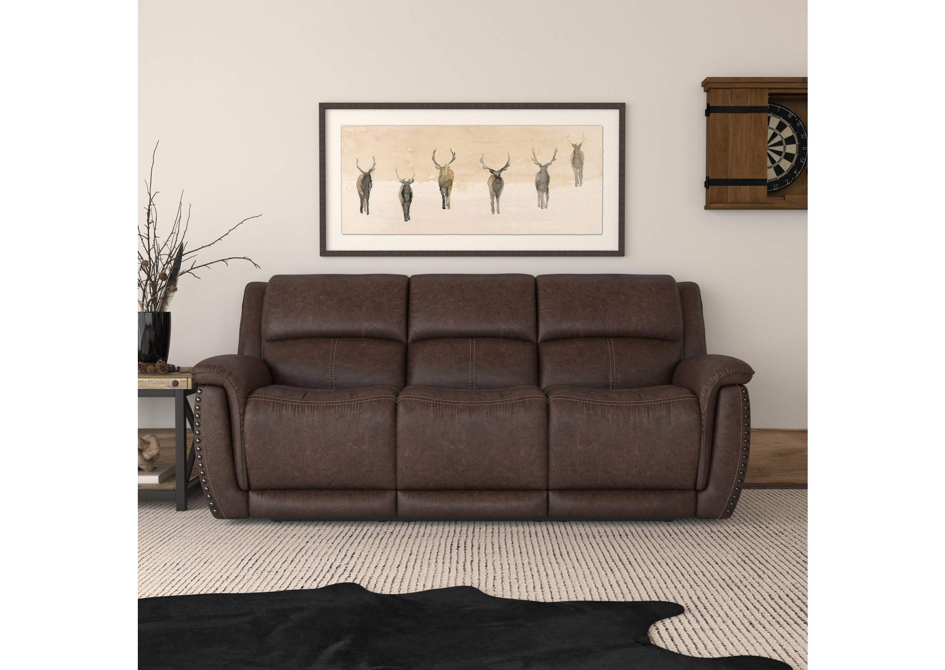 Beau Power Reclining Sofa with Power Headrests image 6