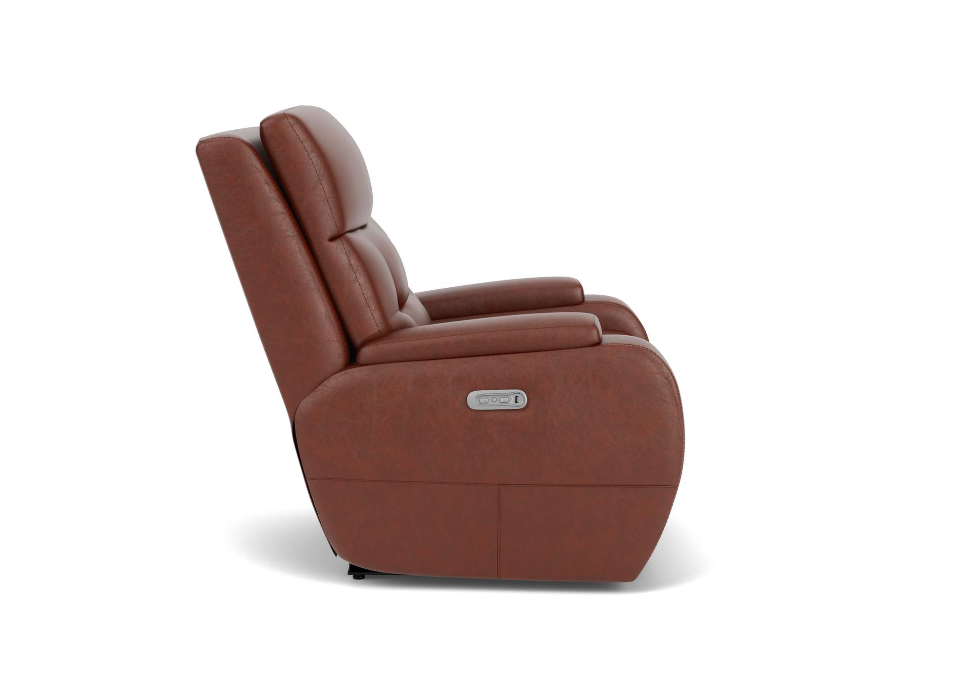 Strait Power Recliner with Power Headrest image 9
