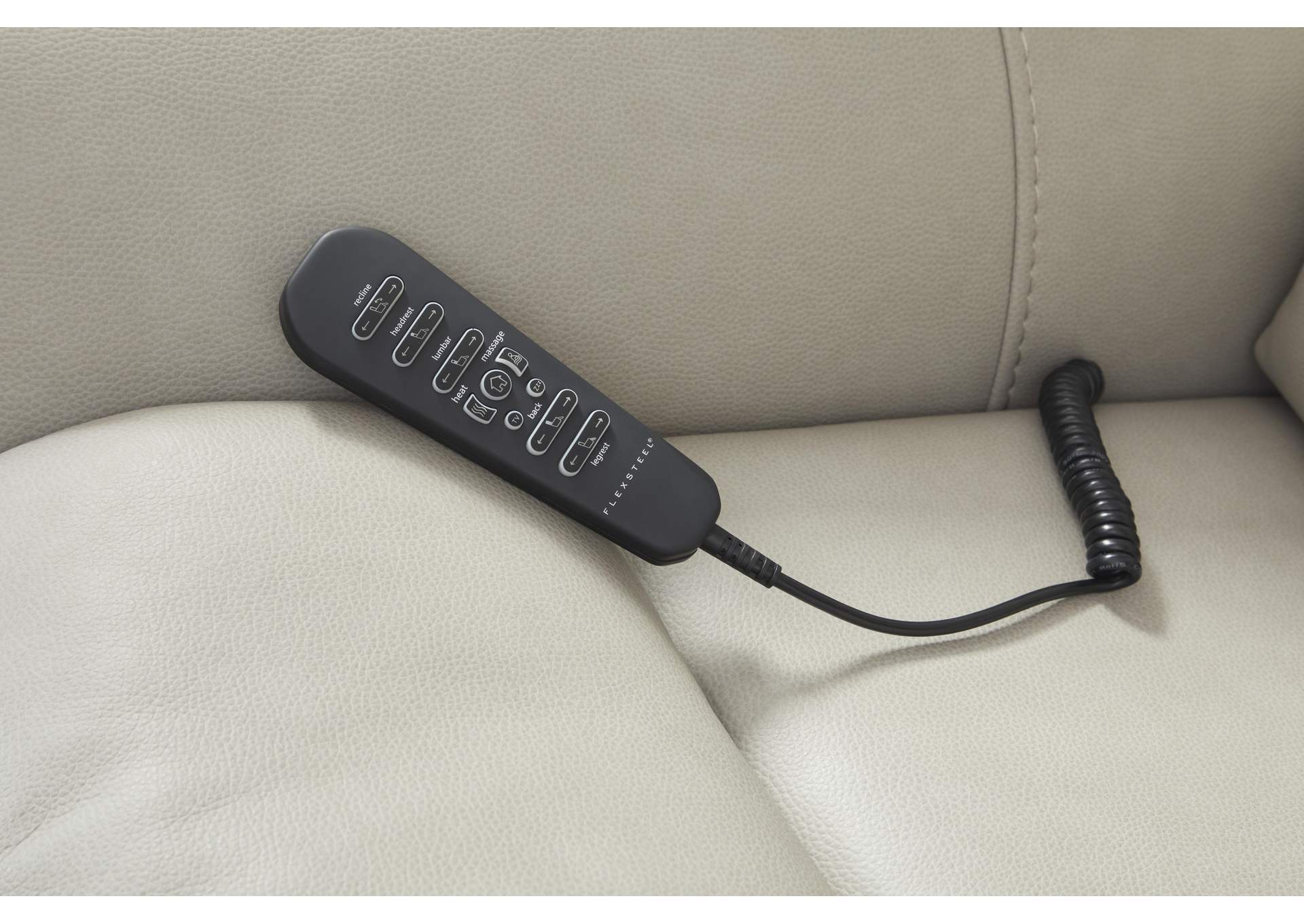 Artemis Power Rocking Recliner with Power Headrest, Lumbar, Heat & Massage image 8