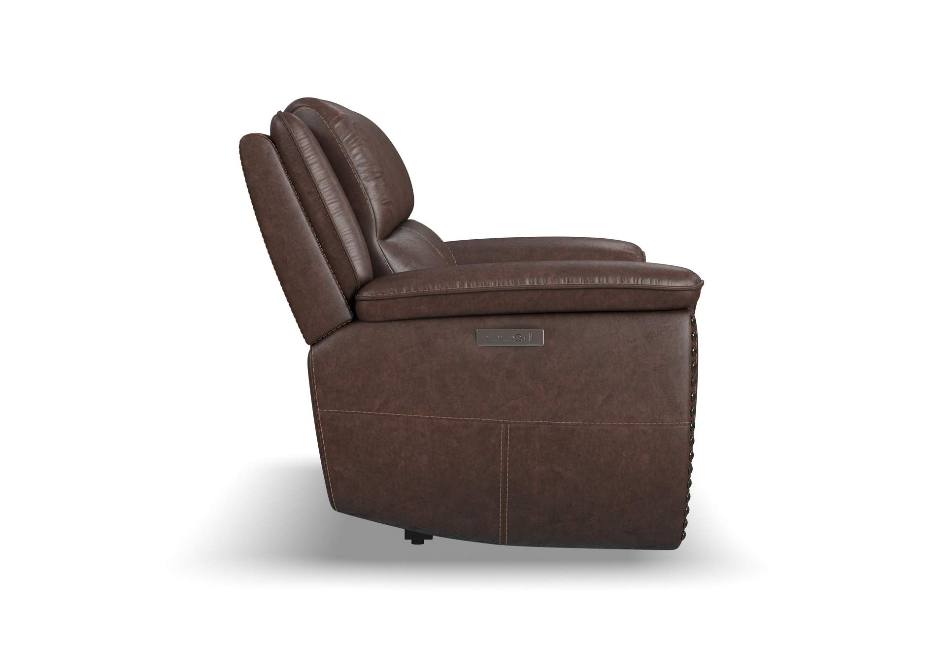 Beau Power Reclining Loveseat with Power Headrests image 4