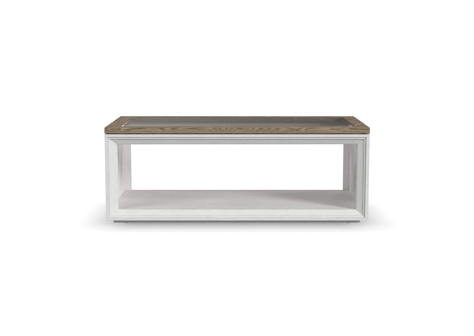 Melody Rectangular Coffee Table with Casters image 3