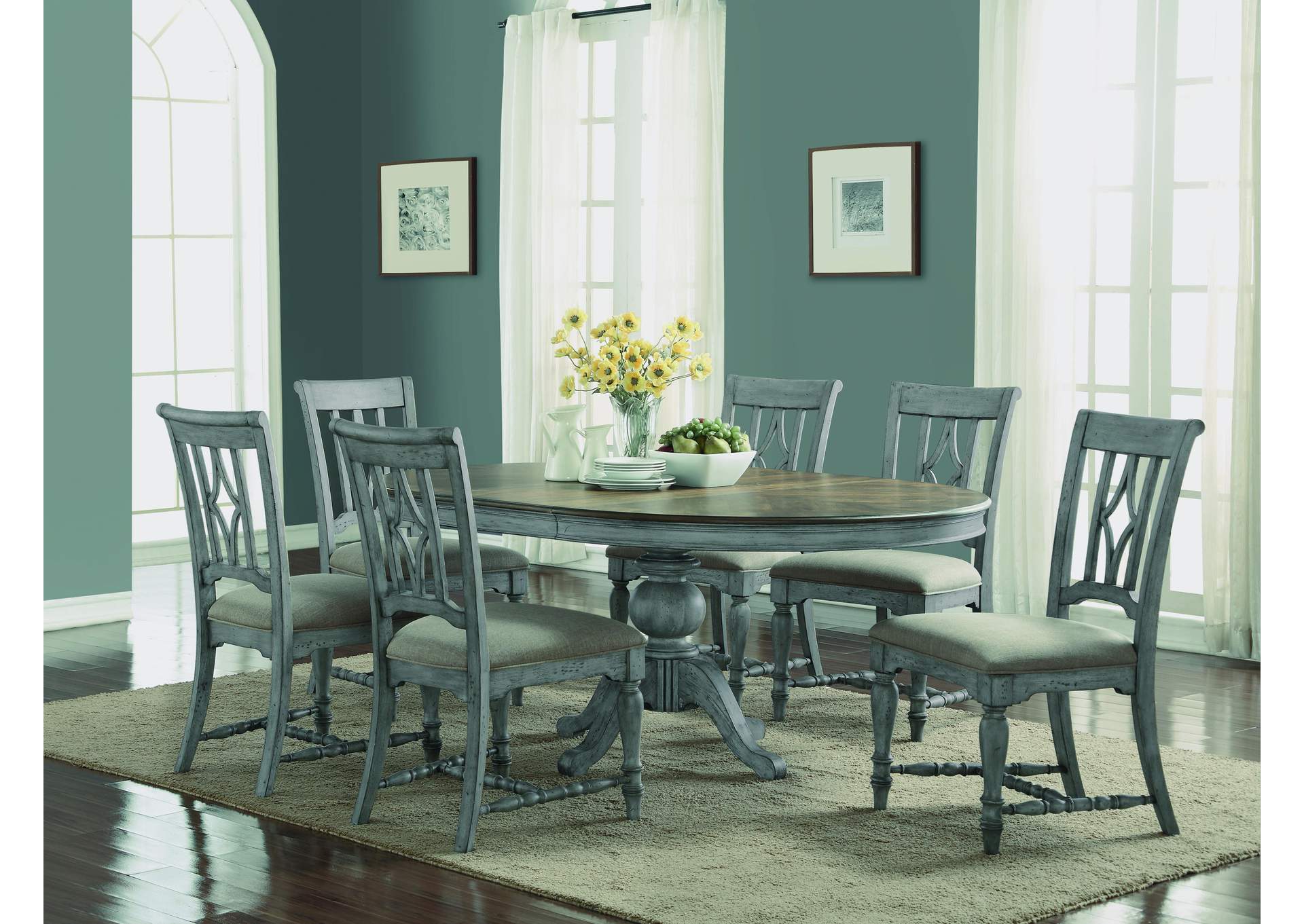 Plymouth Pedestal Dining Table image 4