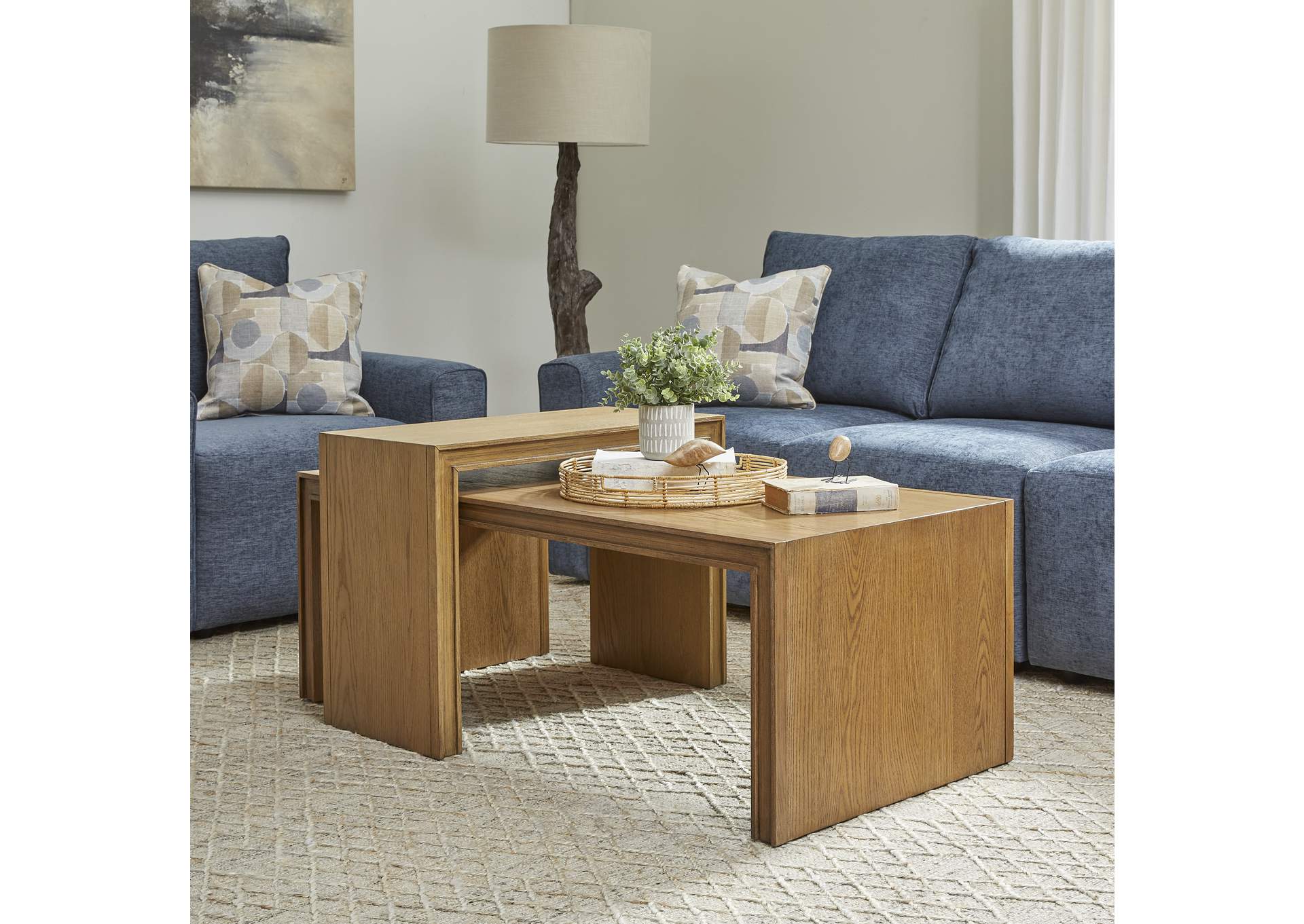 Waterfall Rectangular Coffee Table image 5