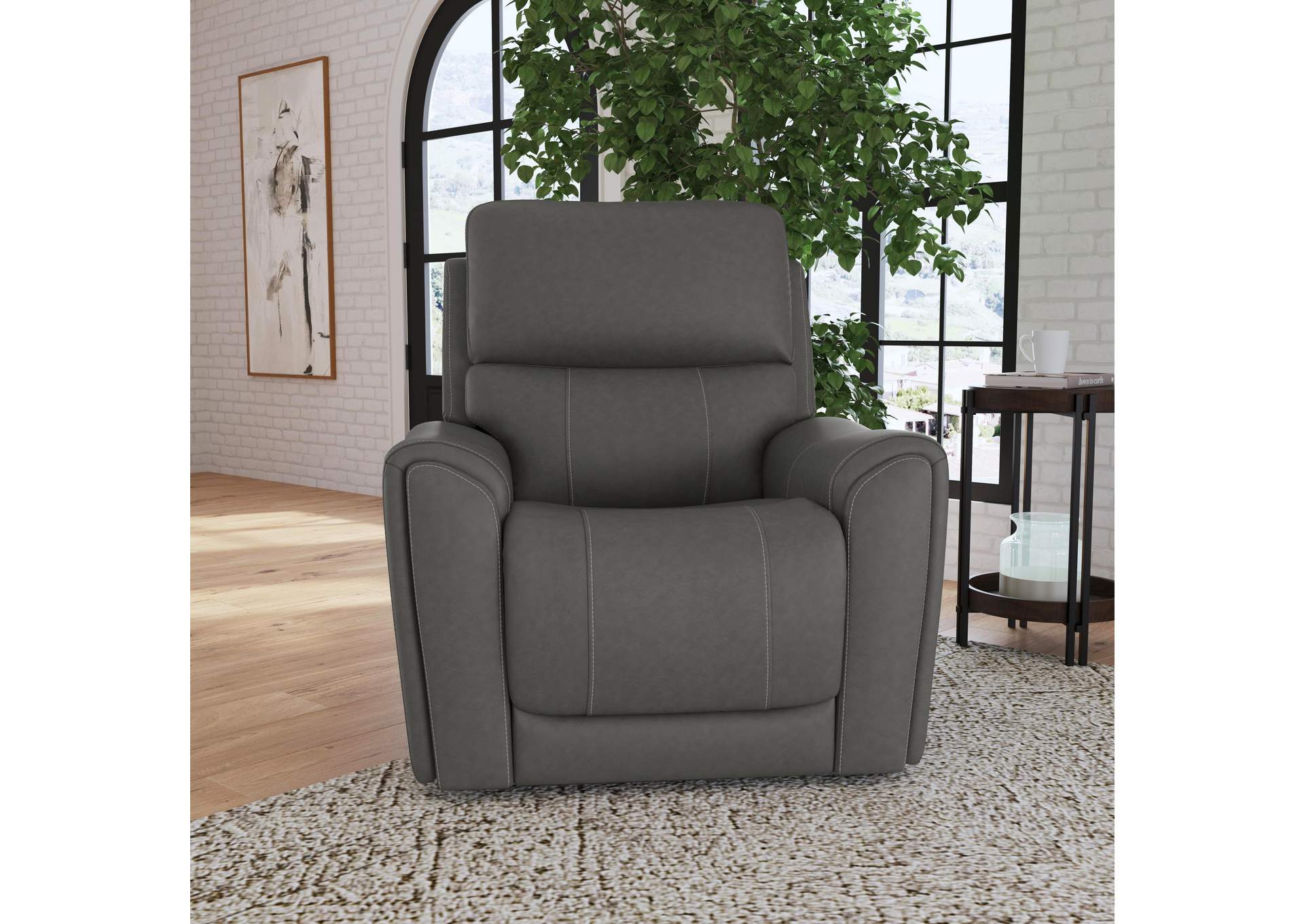 Carter Power Recliner with Power Headrest & Lumbar image 5