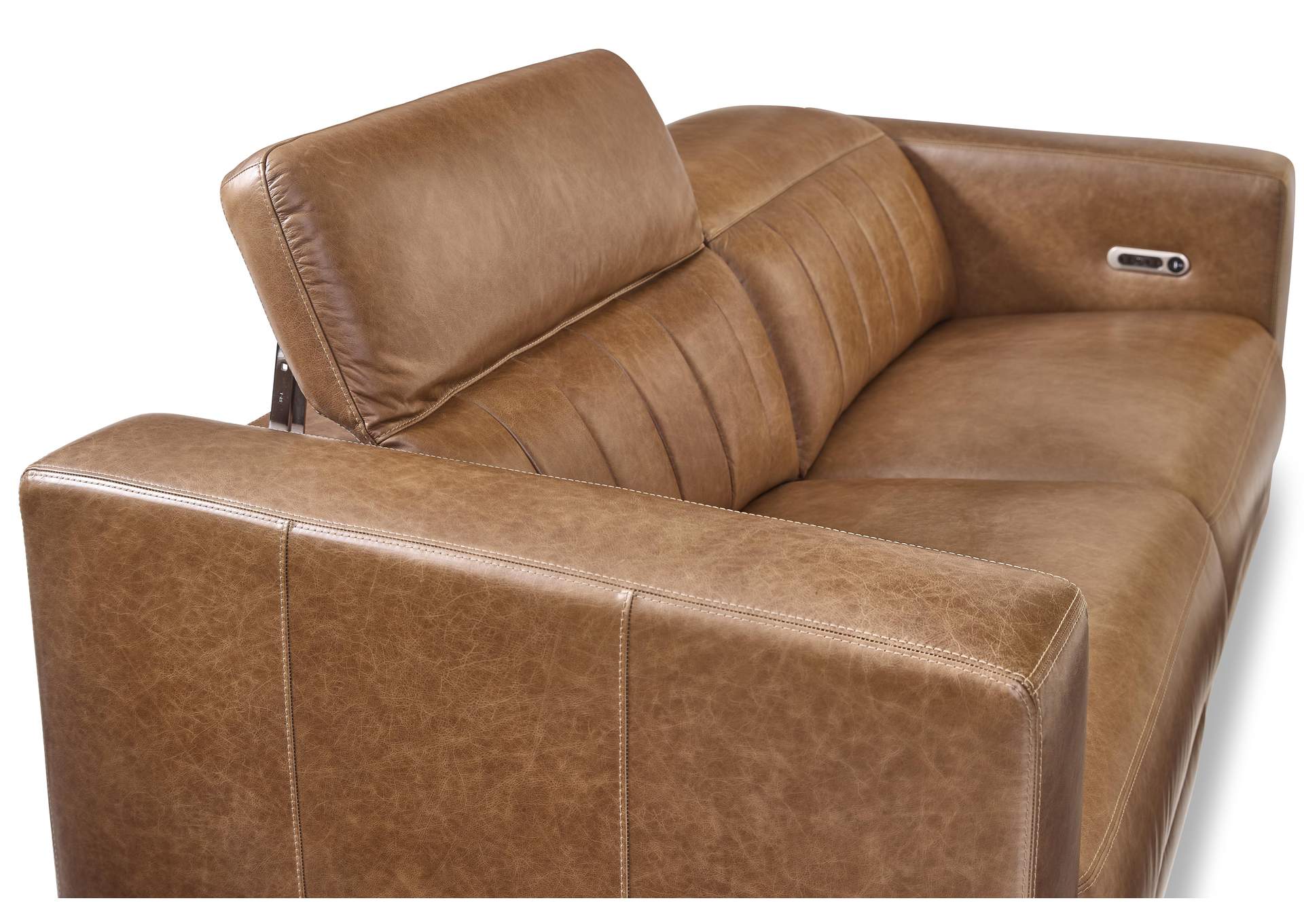 Austin Power Reclining Sofa with Power Headrests image 7