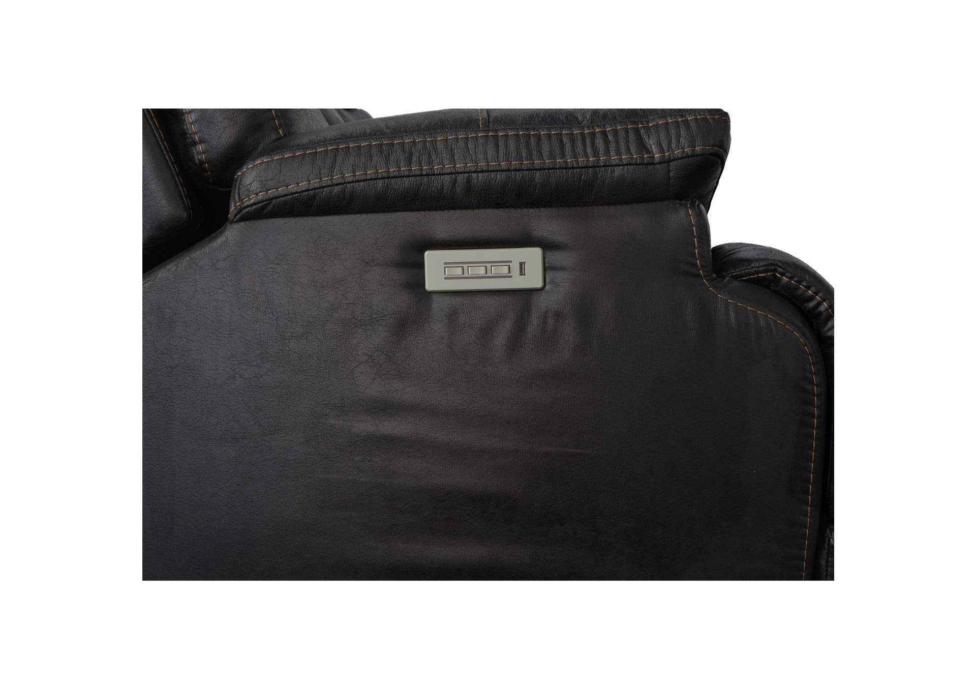Clive Power Reclining Sofa with Power Headrests & Lumbar image 7