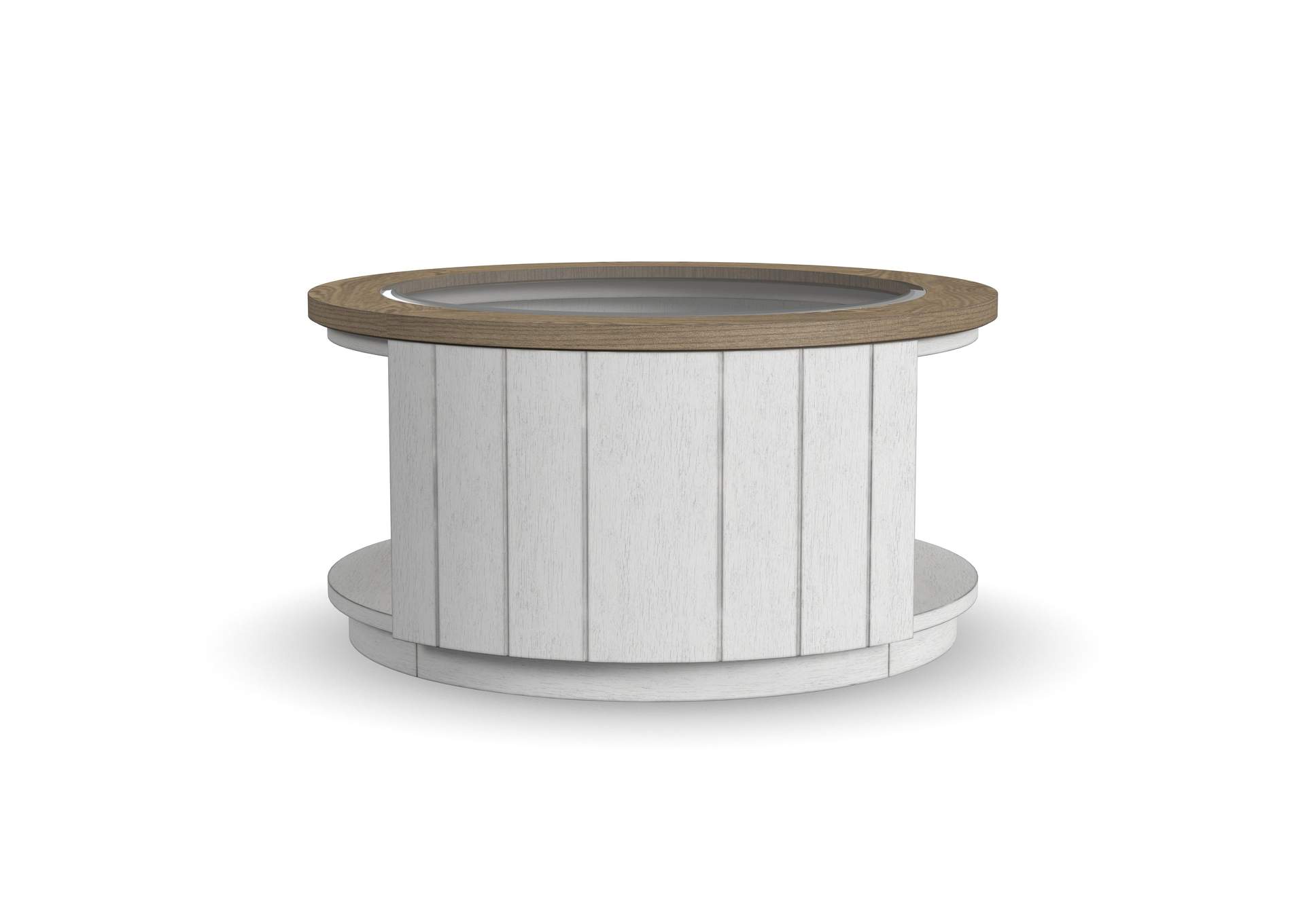 Melody Round Coffee Table with Casters image 4