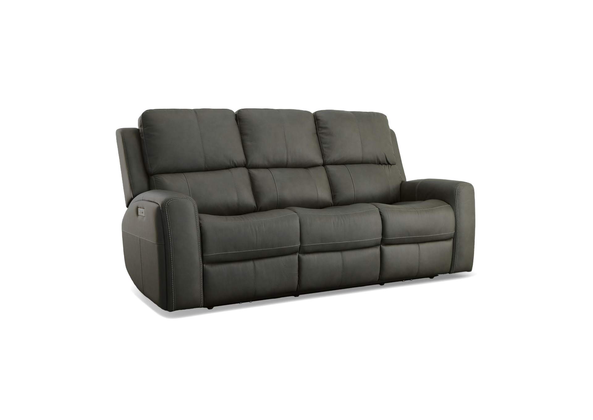 Linden Power Reclining Sofa with Power Headrests & Lumbar image 1
