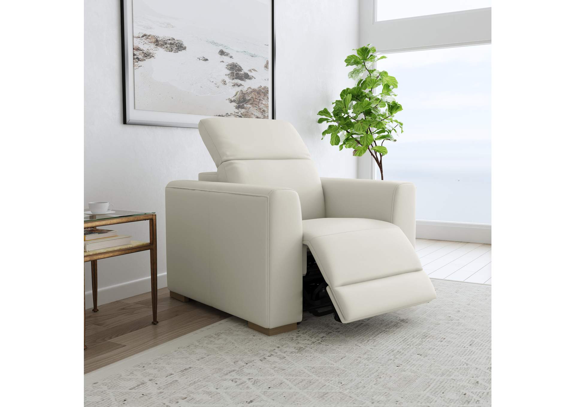 Aurora Power Recliner with Power Headrest image 7