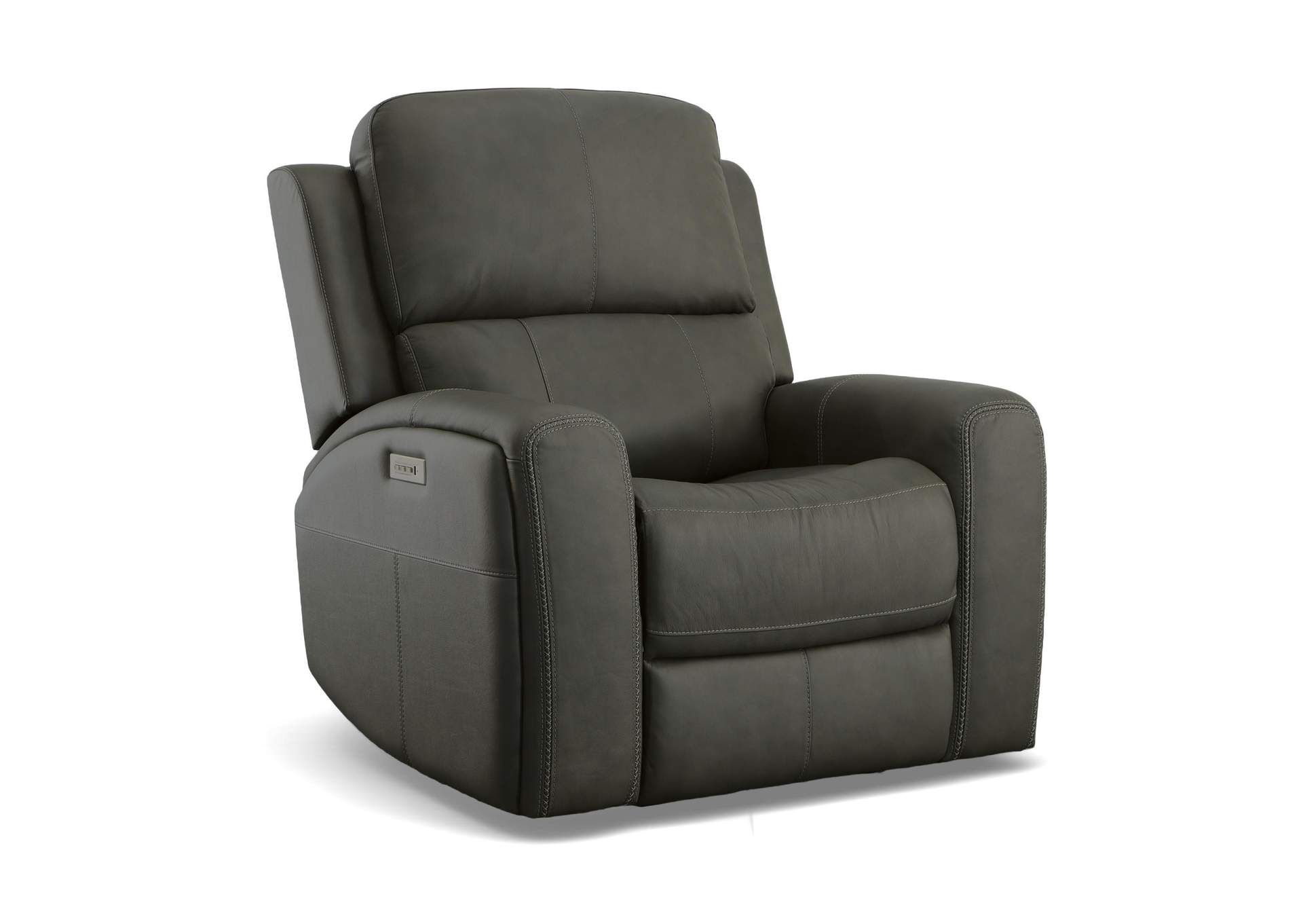Linden Power Recliner with Power Headrest & Lumbar image 1