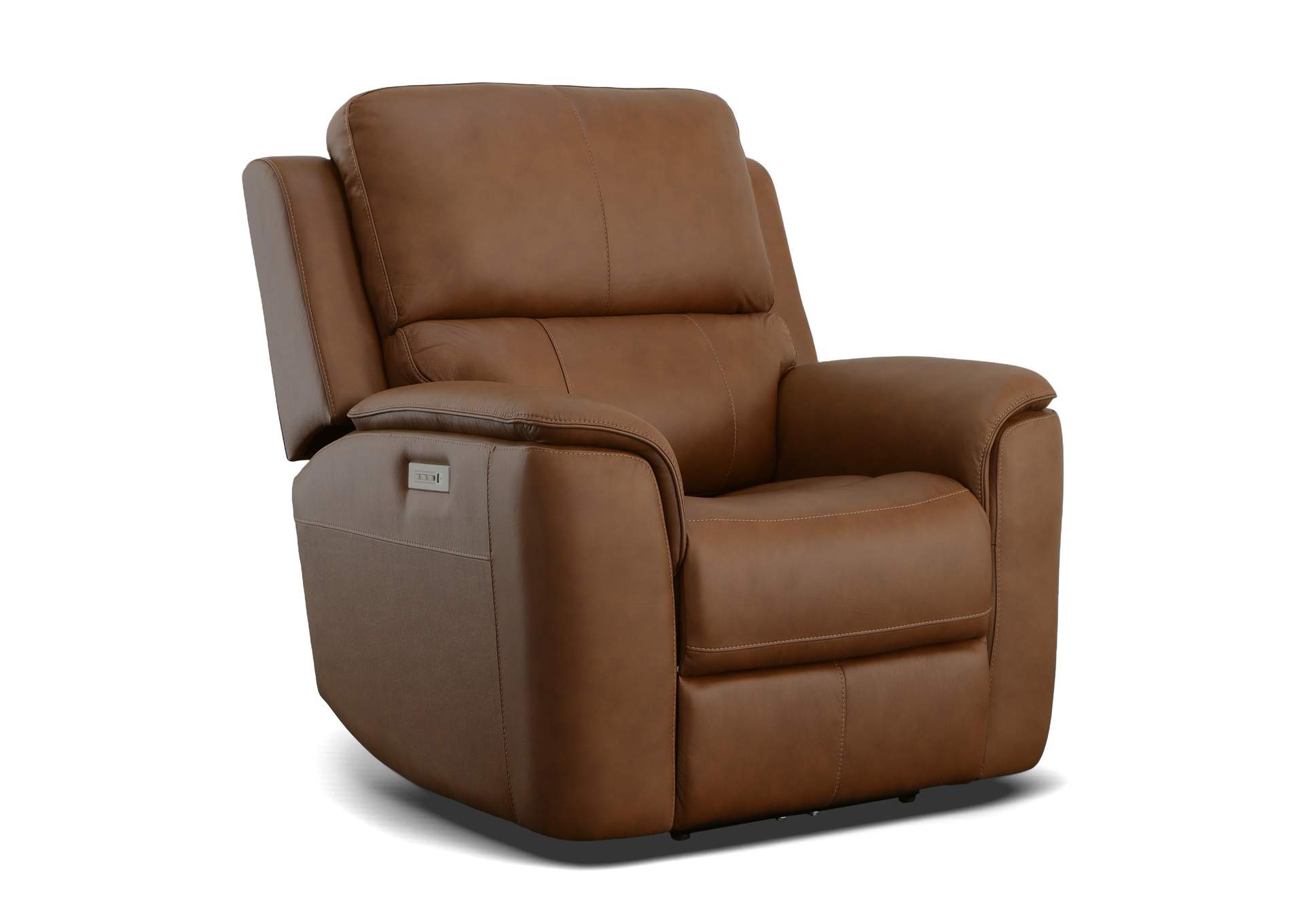 Henry Power Recliner with Power Headrest & Lumbar image 1