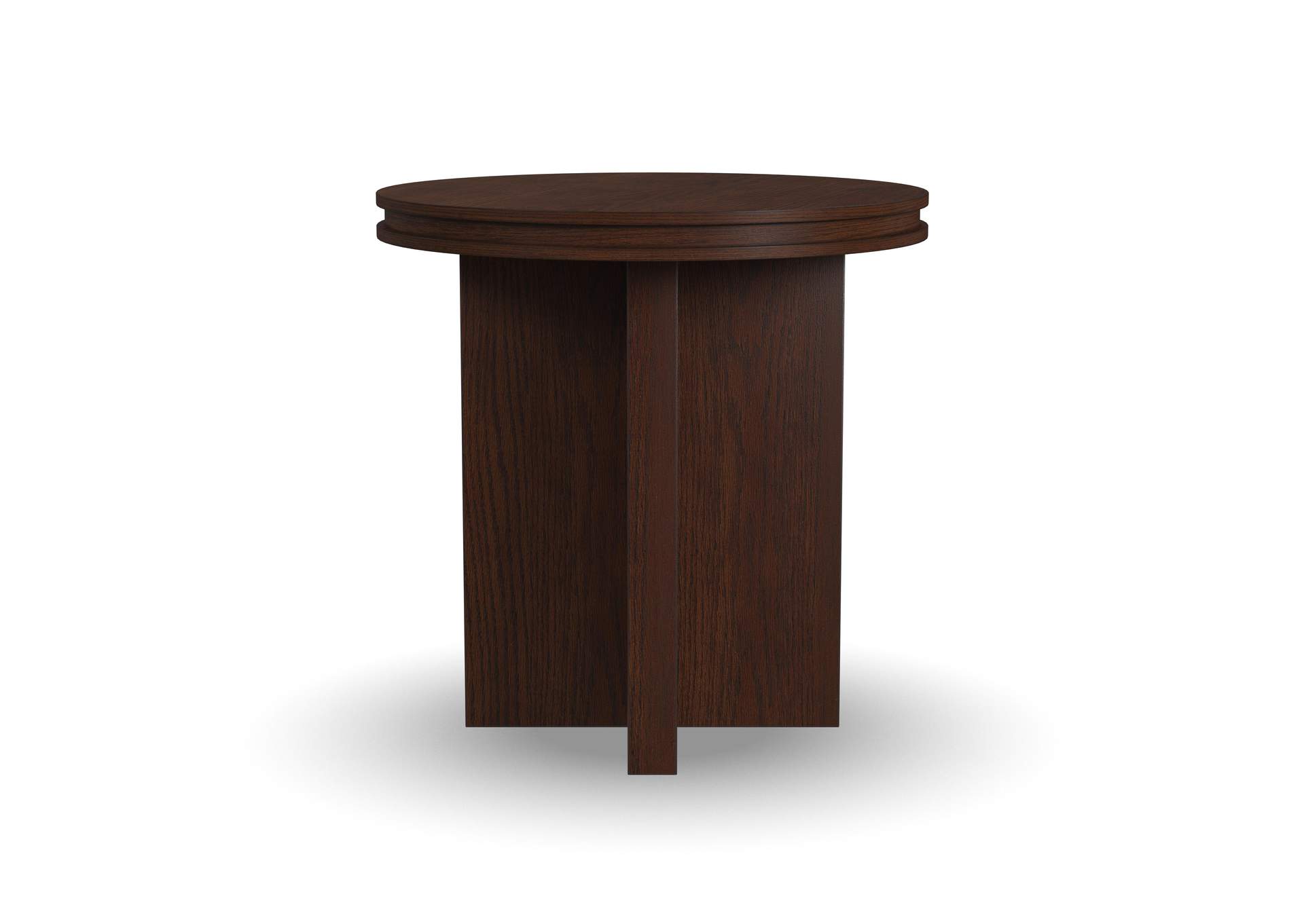 Waterfall Round End Table image 3