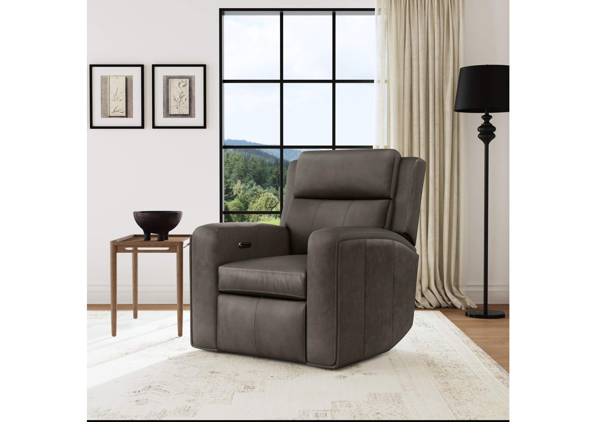 Wyatt Power Recliner with Power Headrest & Lumbar image 15