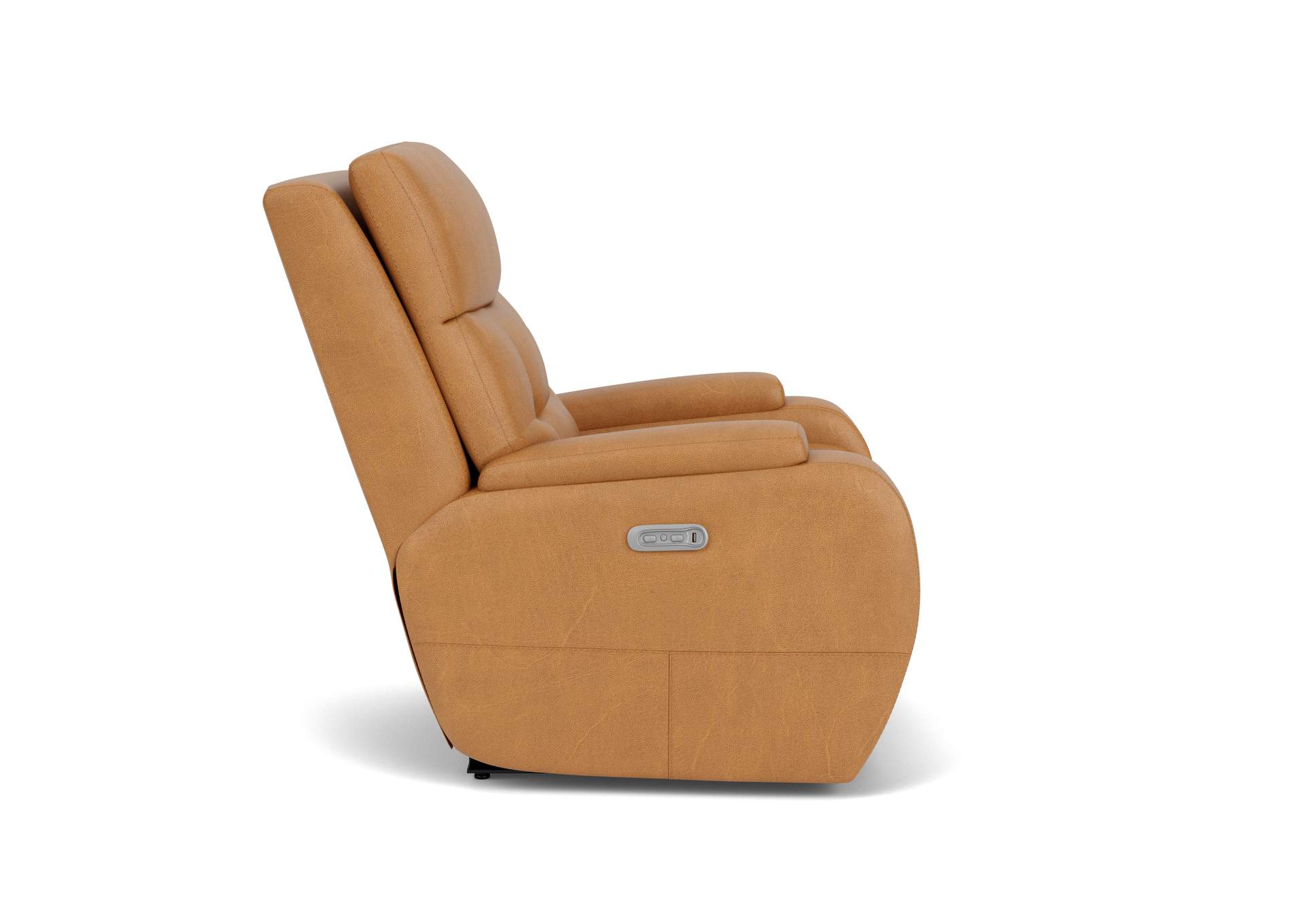 Strait Power Recliner with Power Headrest image 8