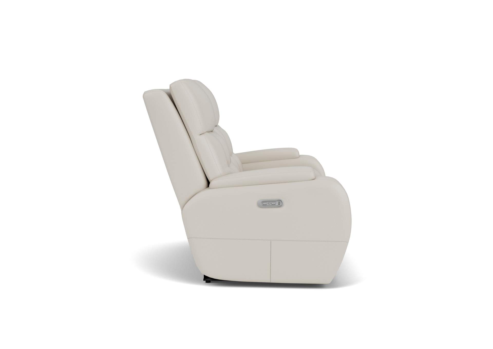 Strait Power Reclining Loveseat with Power Headrests image 8