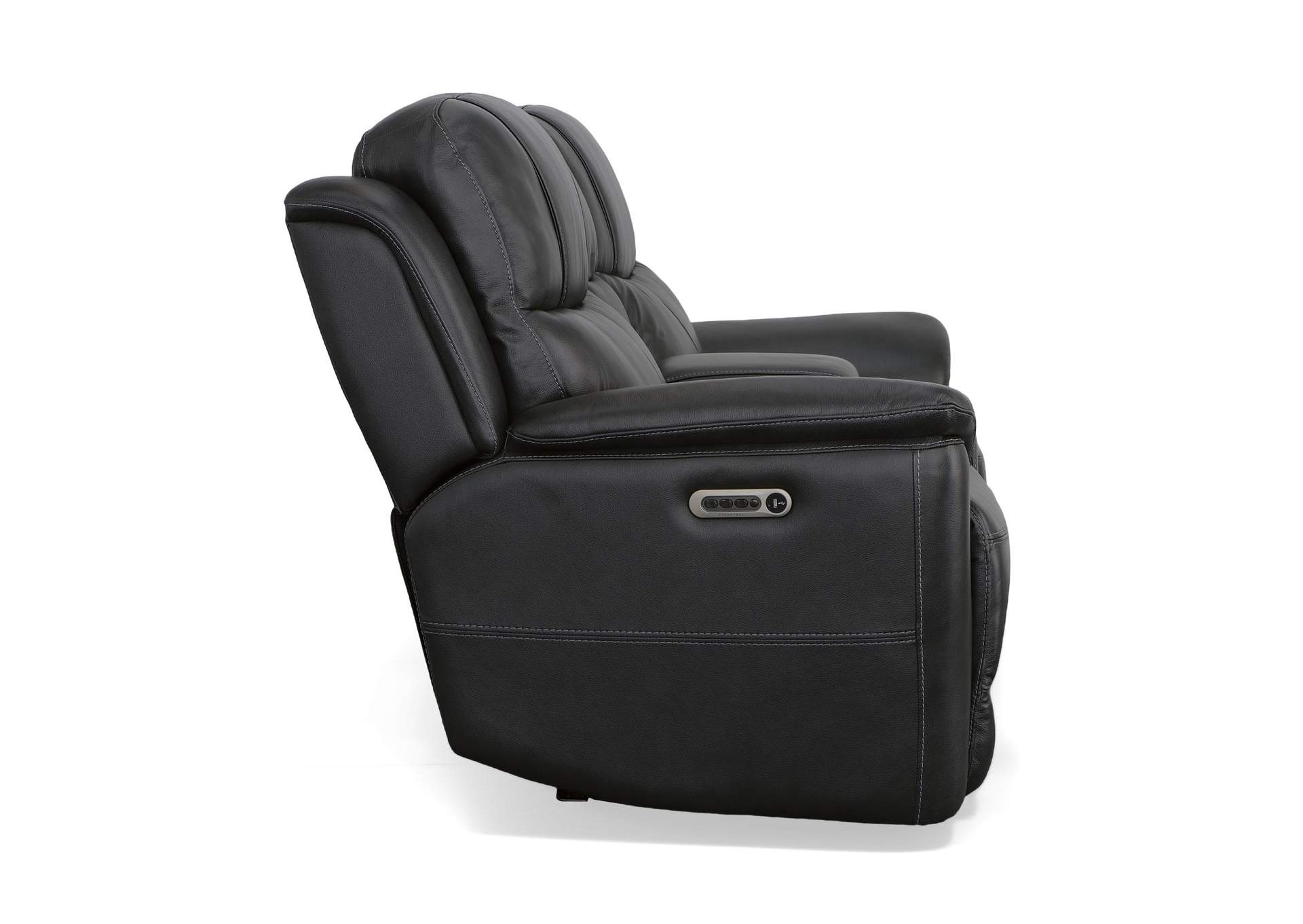 Crew Power Reclining Loveseat with Console, Power Headrests & Lumbar image 8