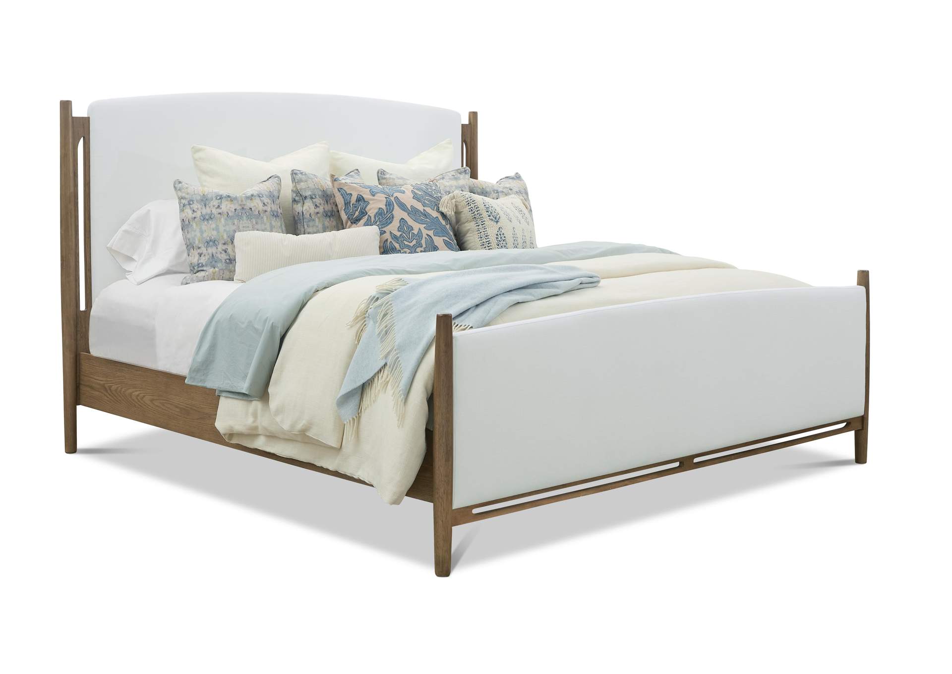 Verona King Upholstered Bed image 1
