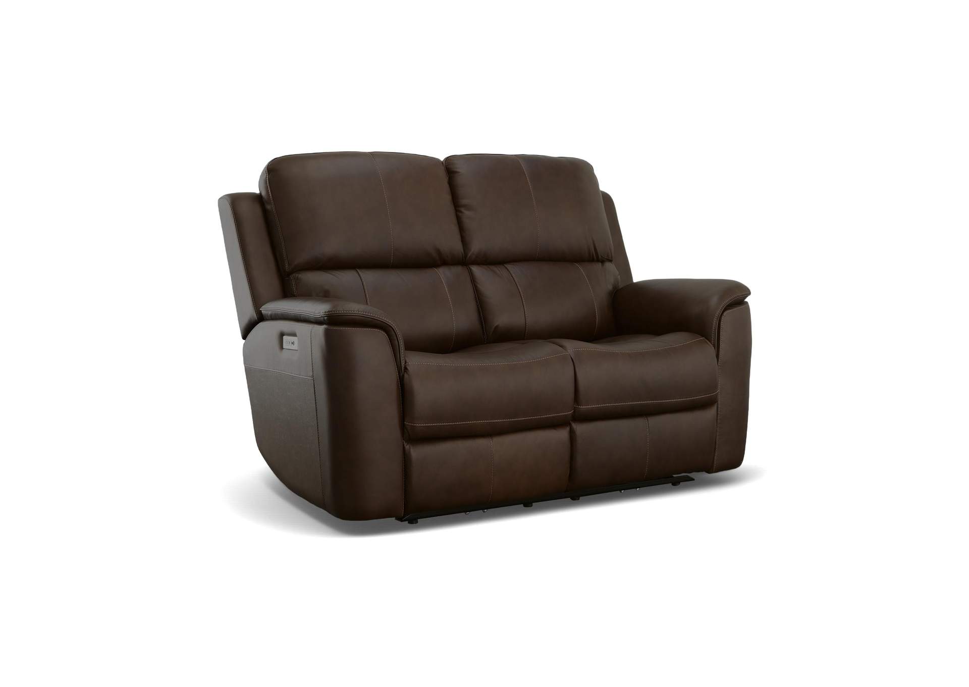 Henry Power Reclining Loveseat with Power Headrests & Lumbar image 1
