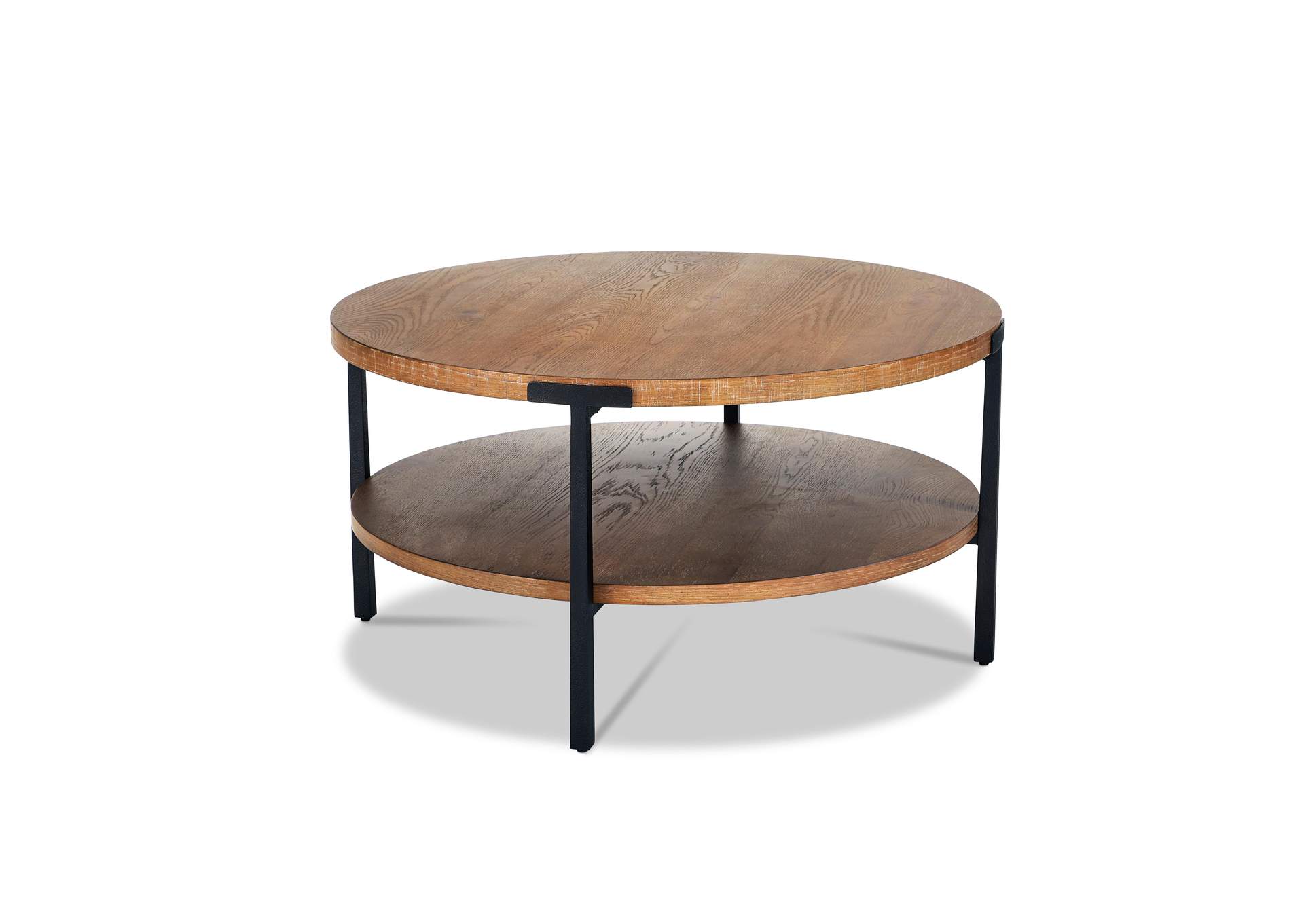 Millwork Round Coffee Table image 1
