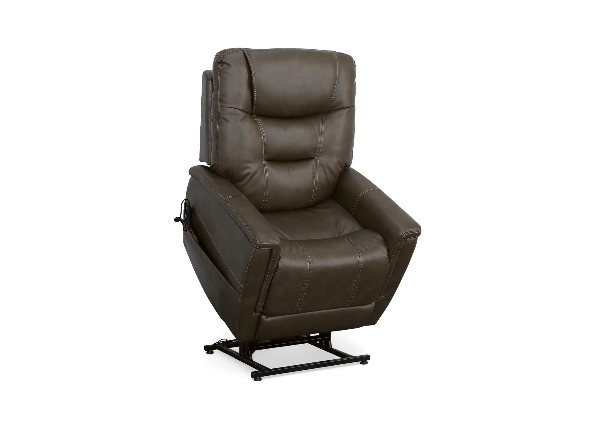 Shaw Power Lift Recliner with Power Headrest & Lumbar image 3