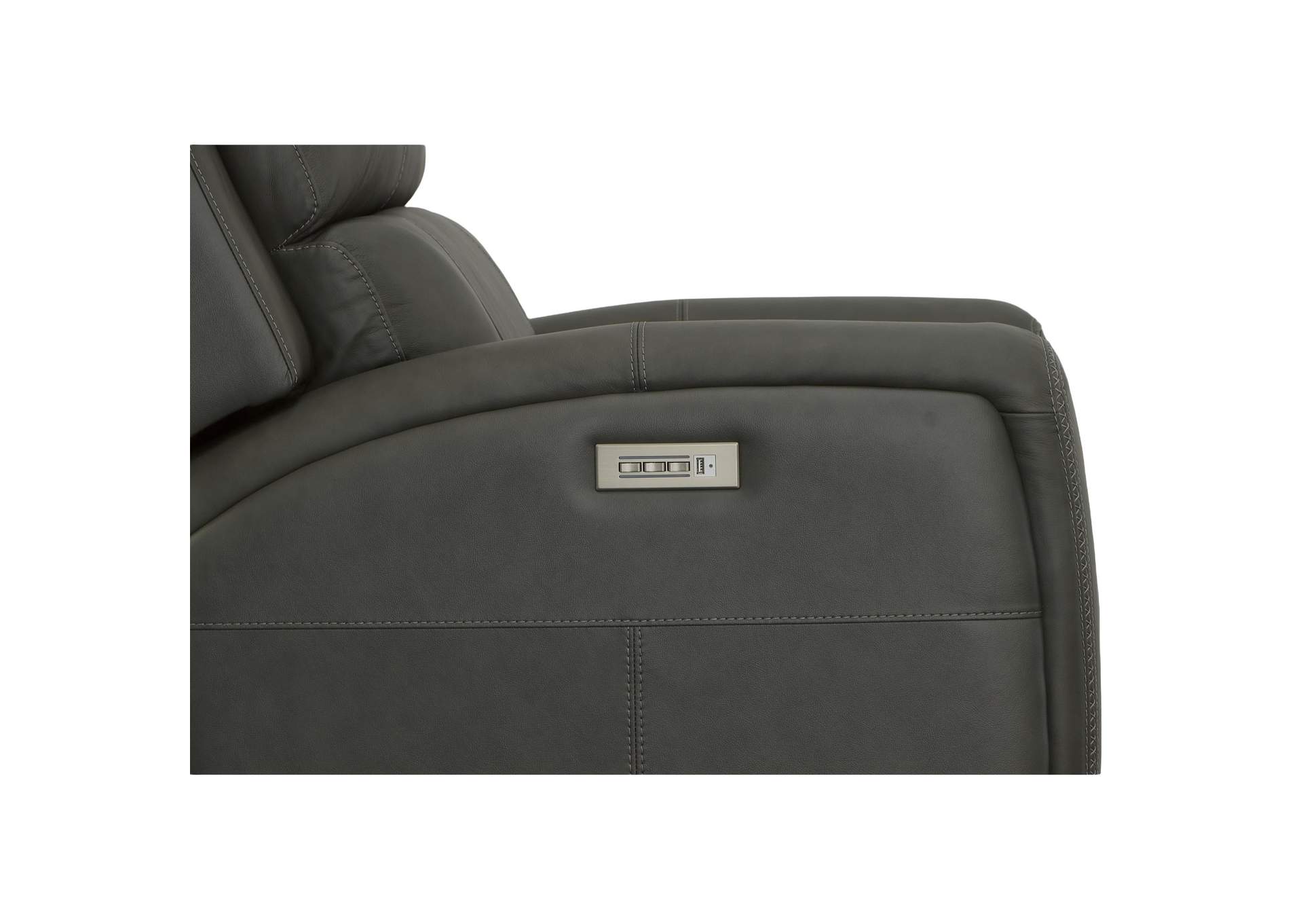 Linden Power Recliner with Power Headrest & Lumbar image 7