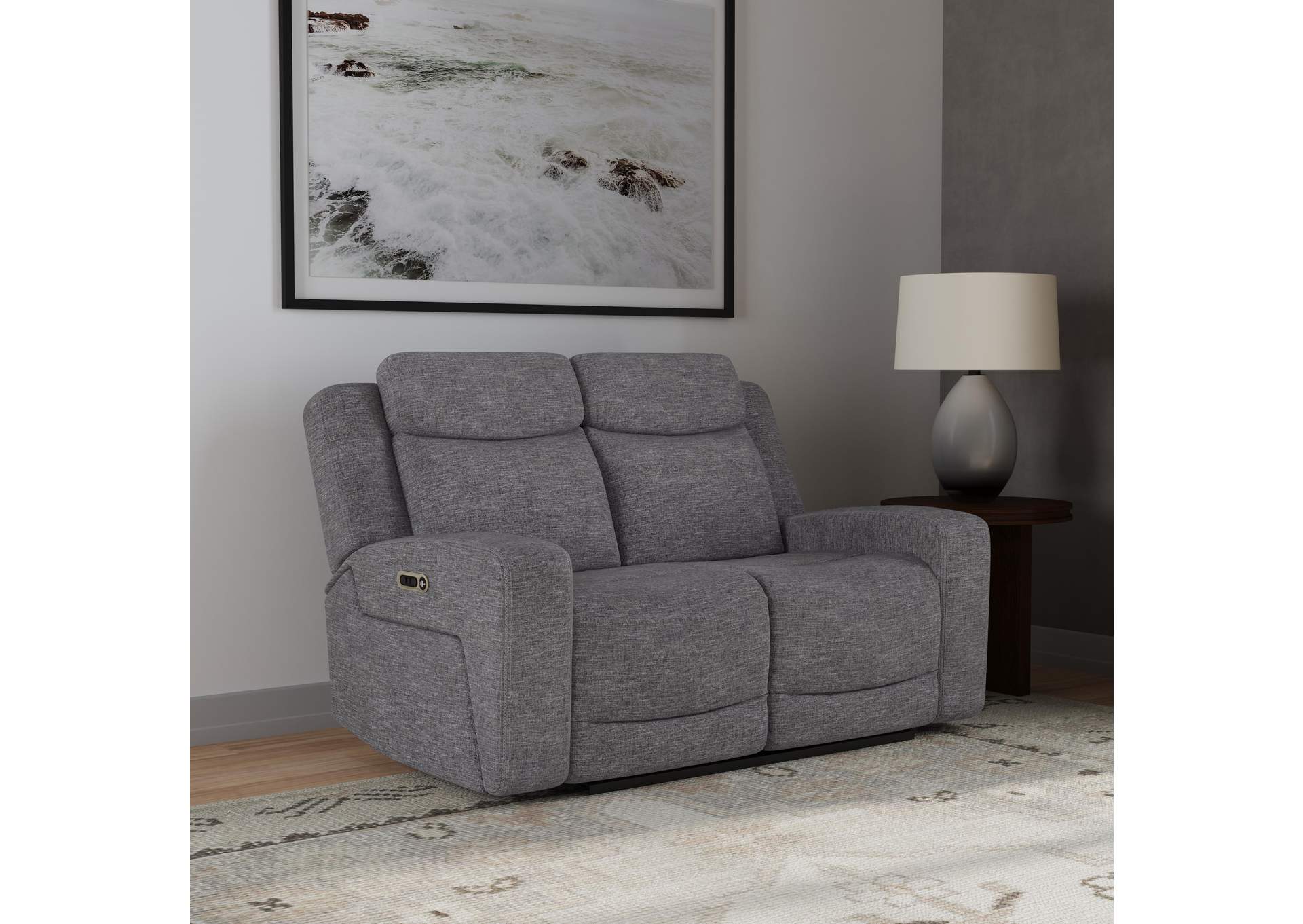 Ridge Power Reclining Loveseat with Power Headrests & Lumbar image 5