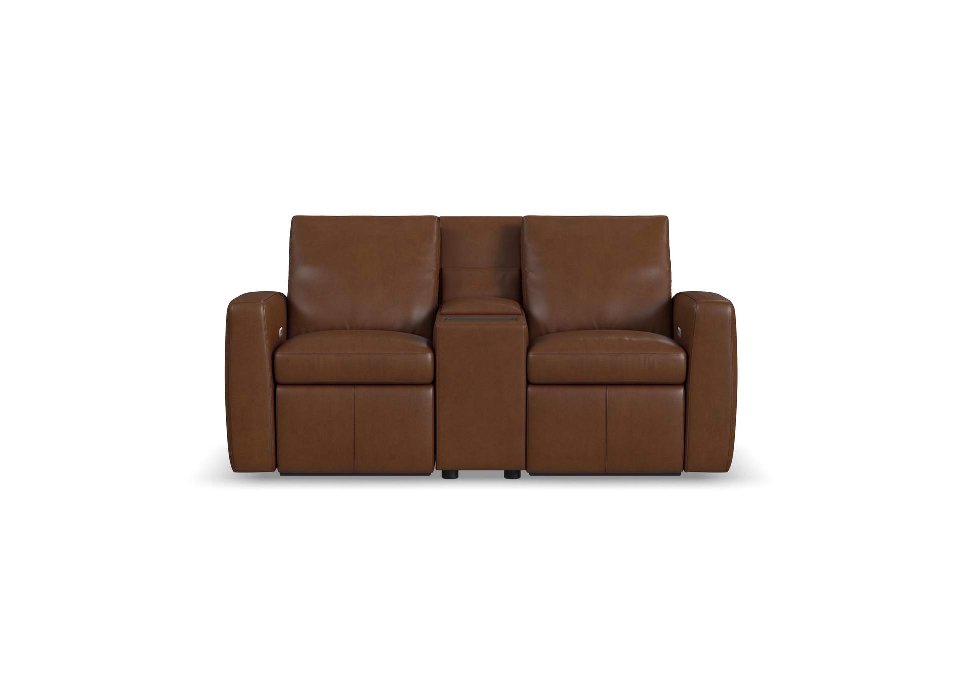 Aria Power Reclining Loveseat with Console image 3