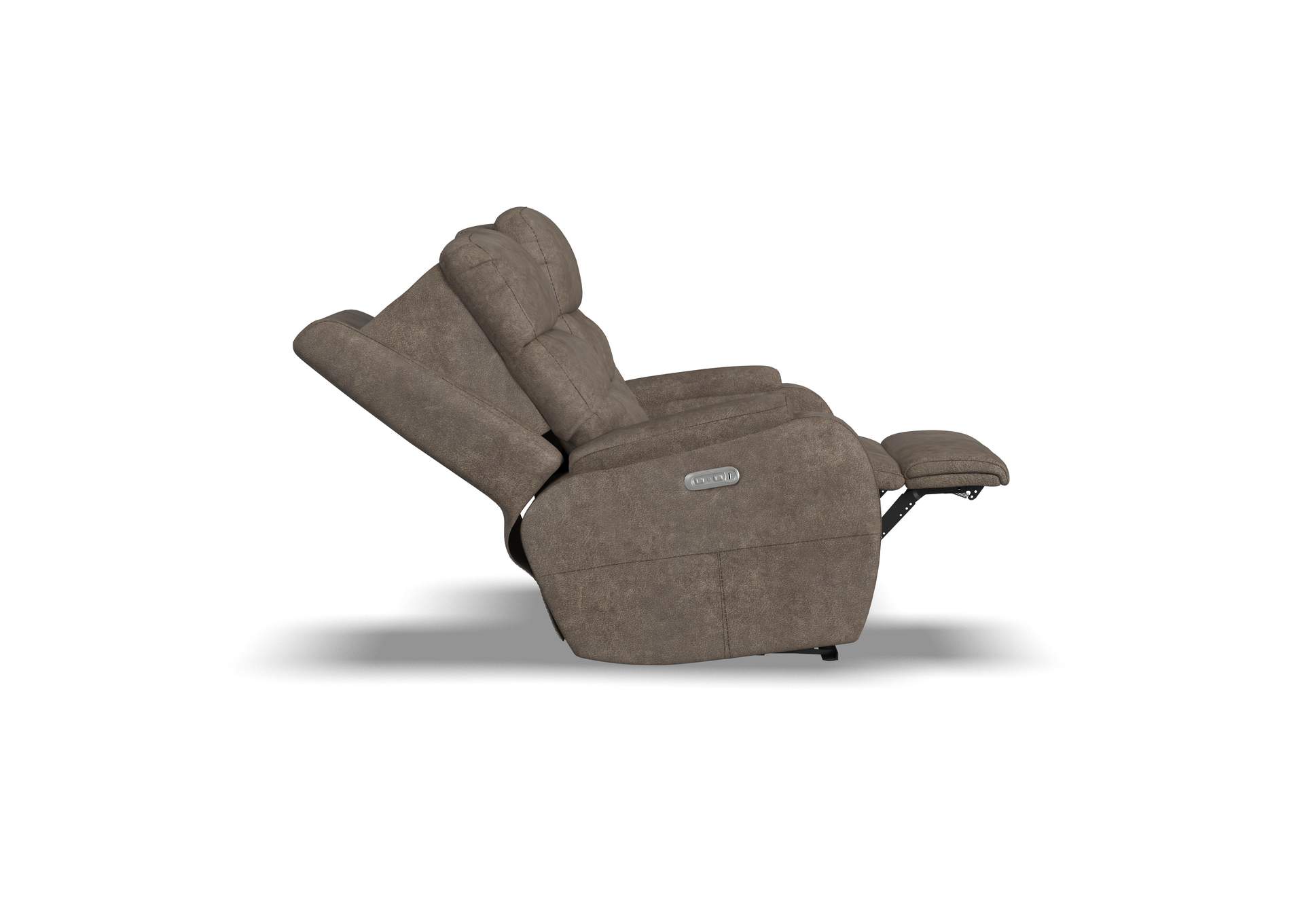 Strait Power Reclining Loveseat with Power Headrests image 5