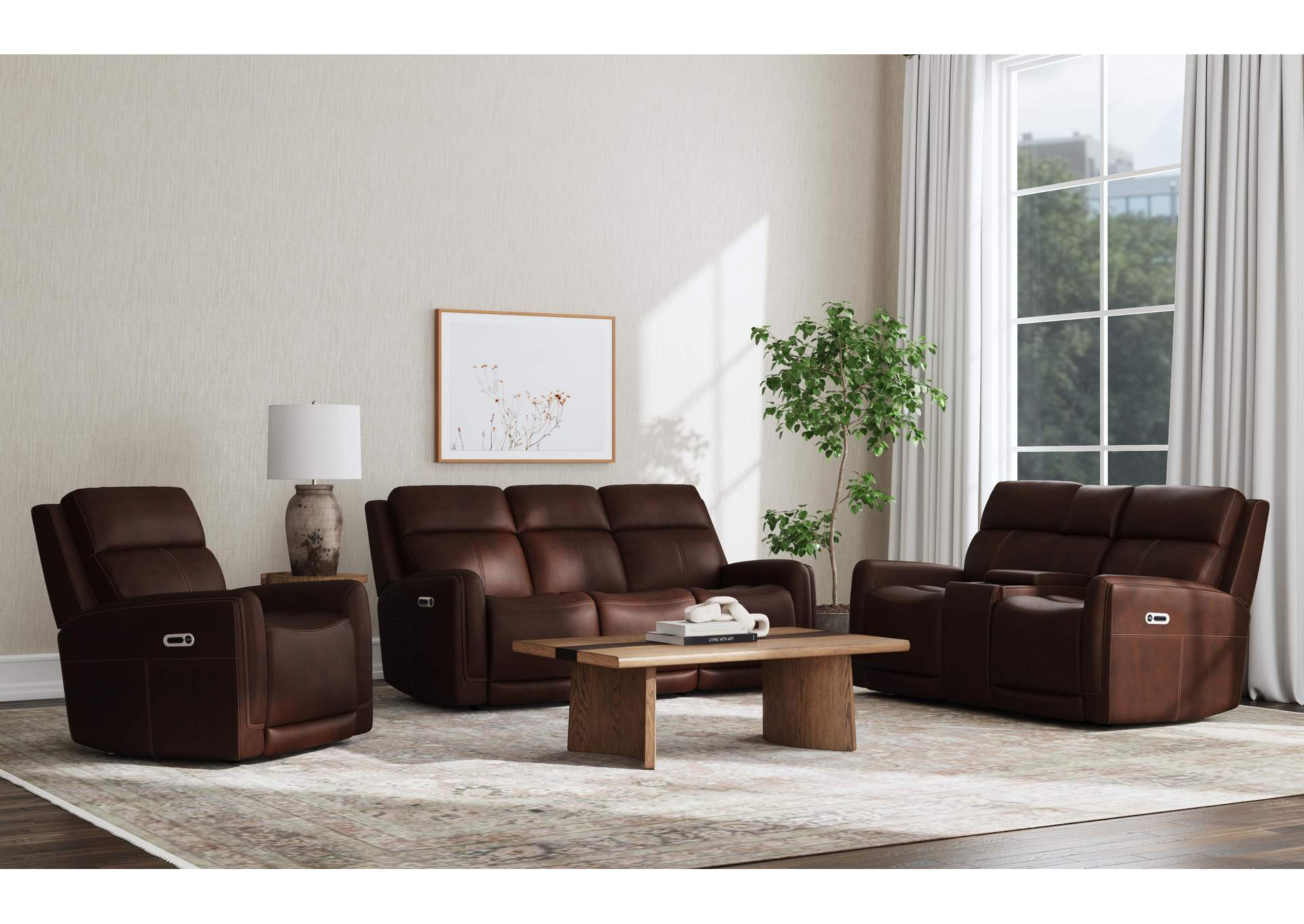 Alister Power Gliding Sofa with Power Headrests & Lumbar image 5
