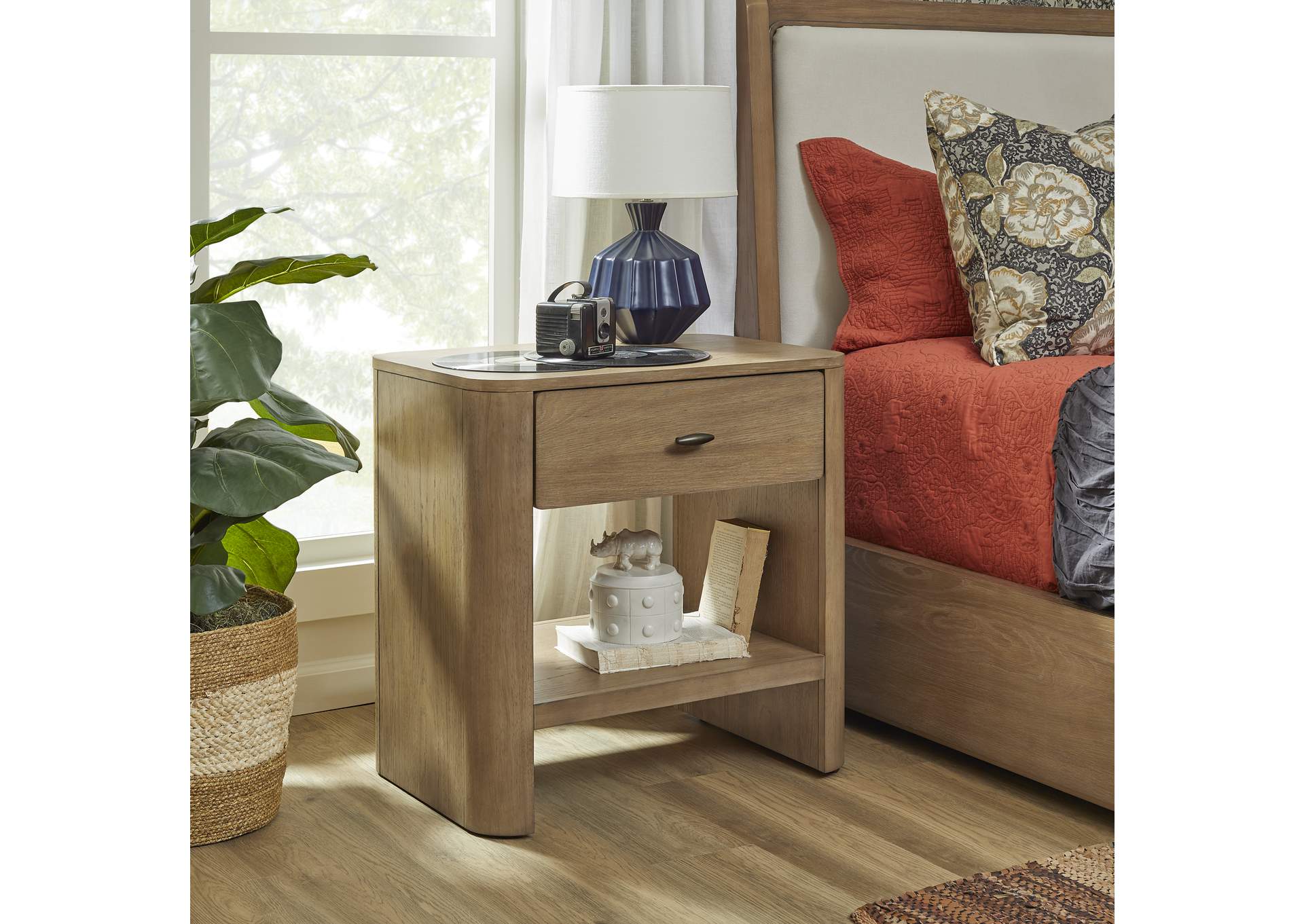 Normandy Open Nightstand image 6