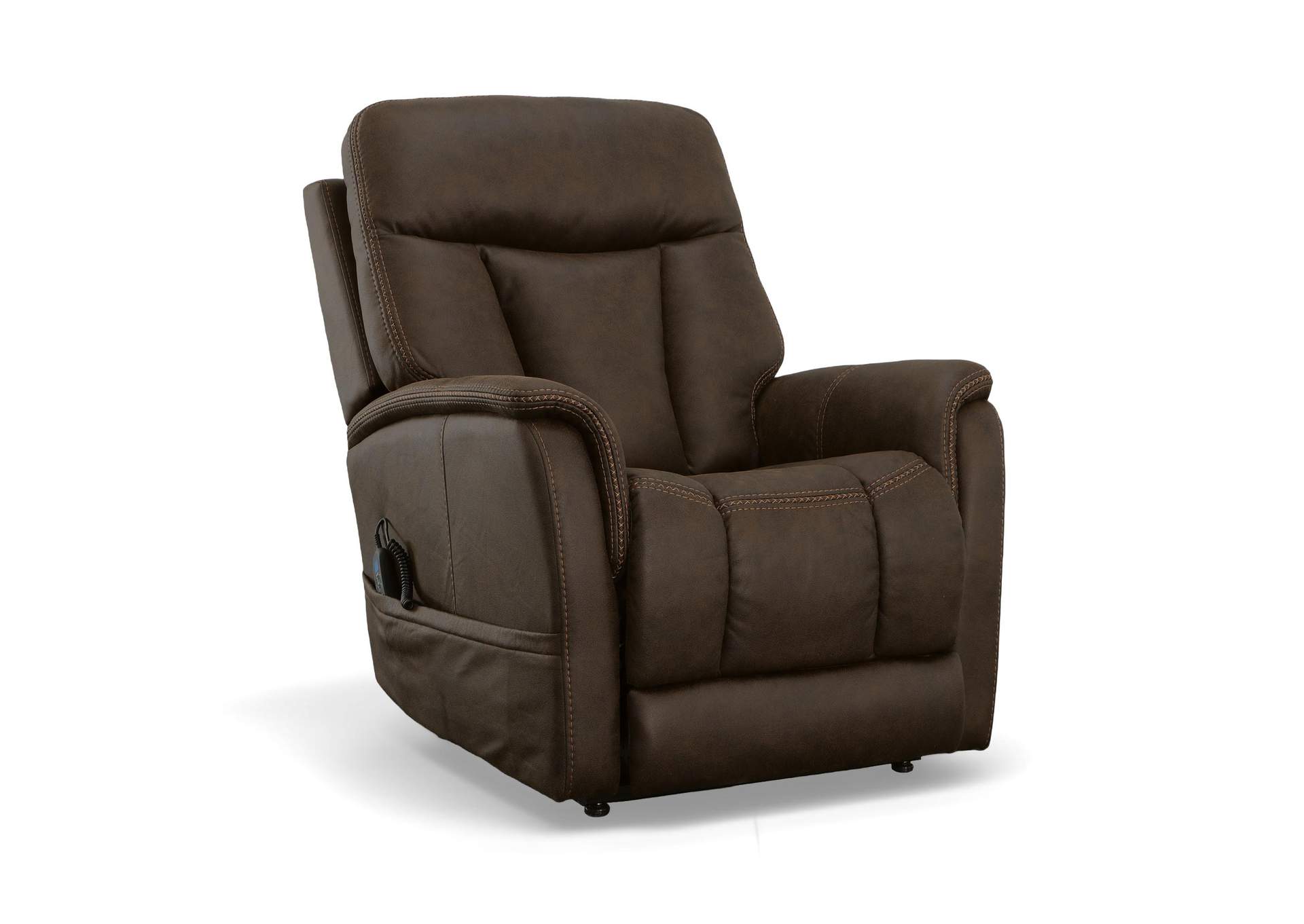Atlas Power Lift Recliner with Power Headrest & Lumbar image 1