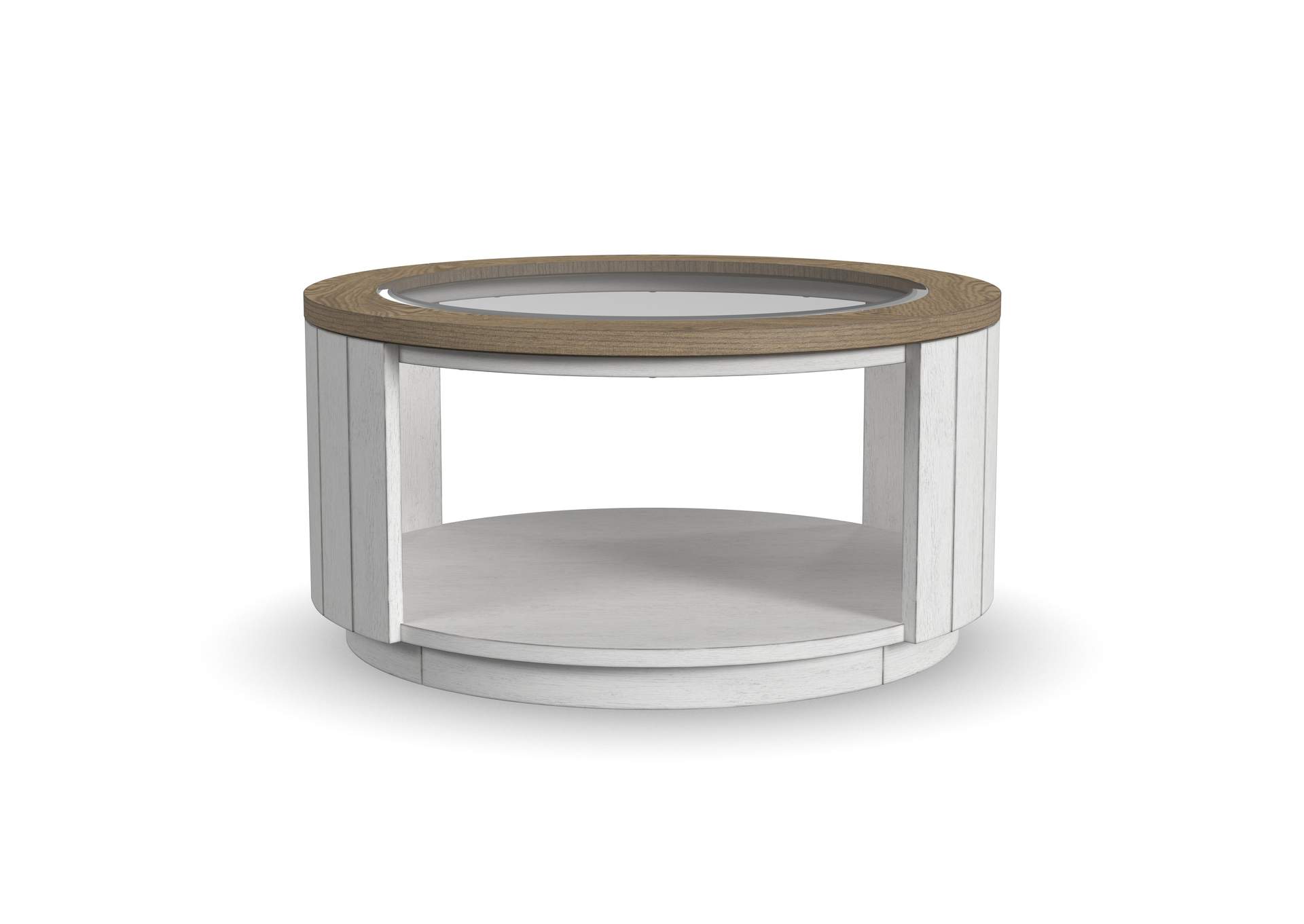 Melody Round Coffee Table with Casters image 3