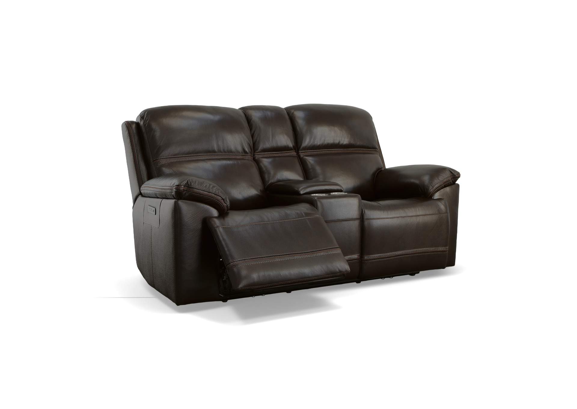 Jackson Power Reclining Loveseat with Console & Power Headrests image 4