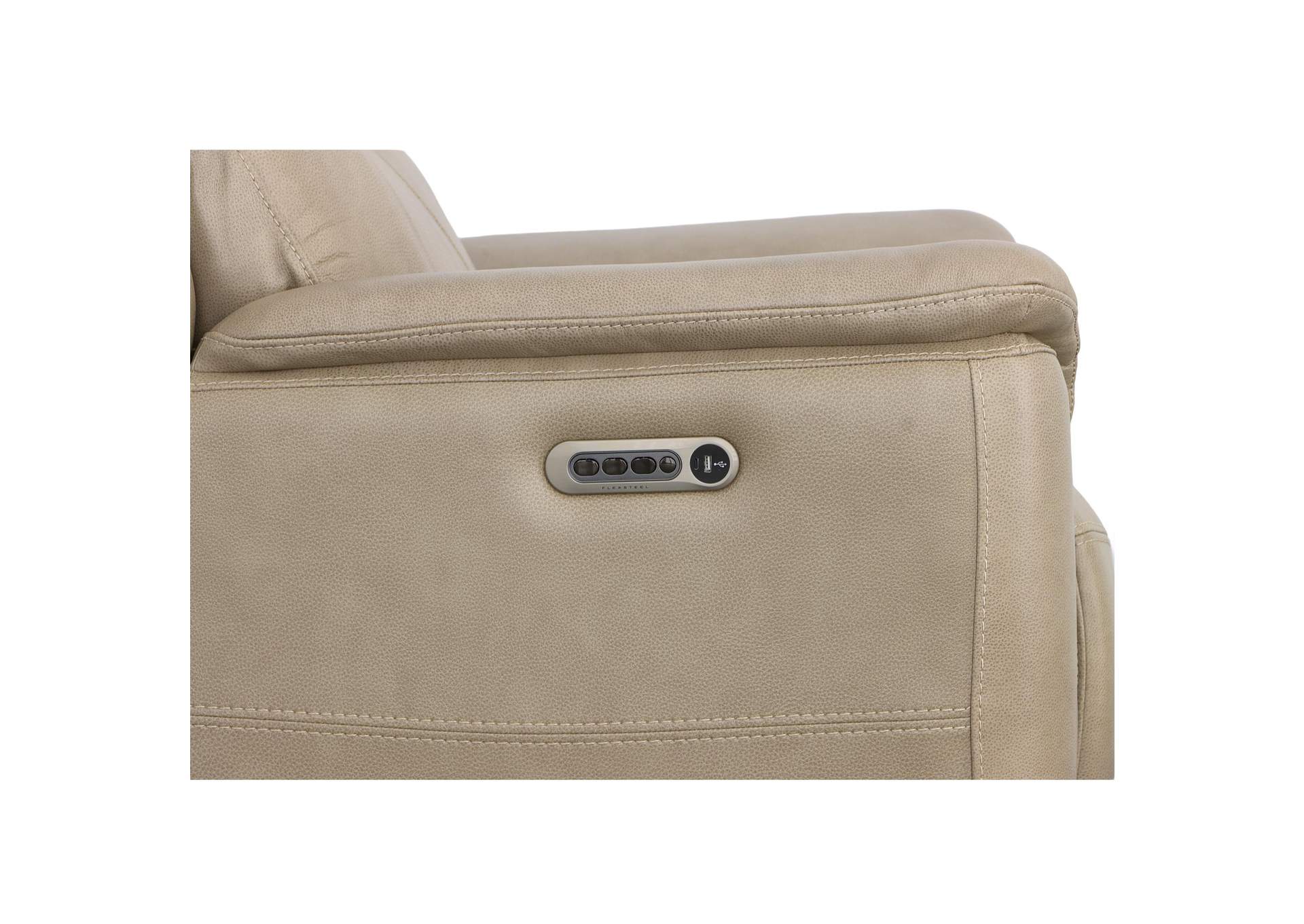 Crew Power Recliner with Power Headrest & Lumbar image 9