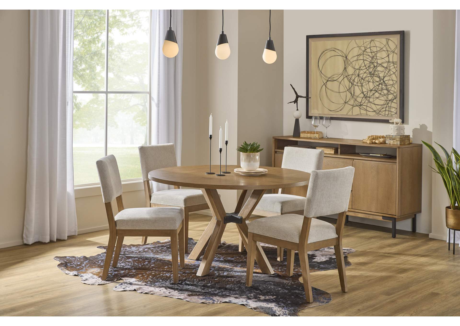 Millwork Pair of Dining Chairs image 6