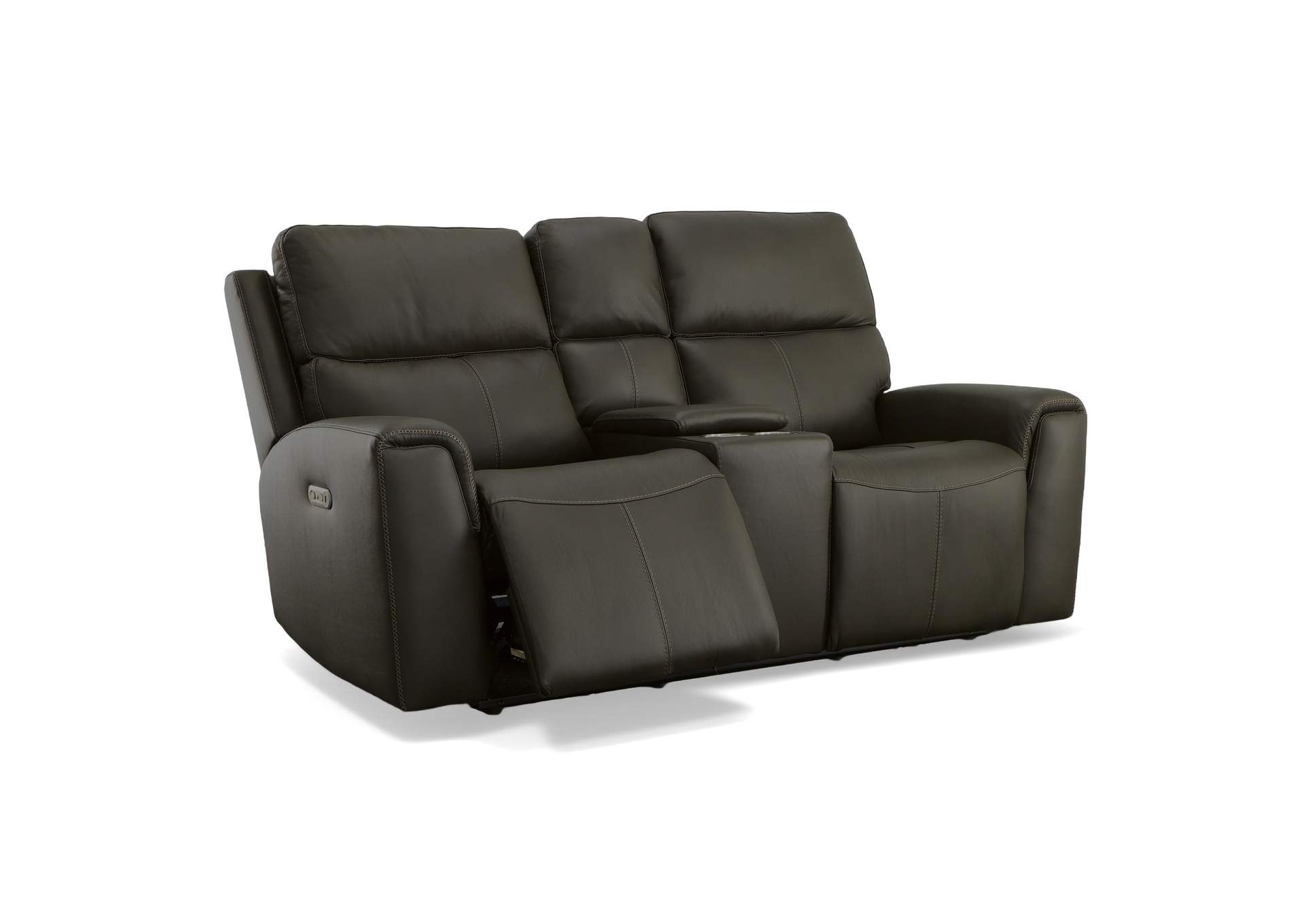 Jarvis Power Reclining Loveseat with Console & Power Headrests image 5