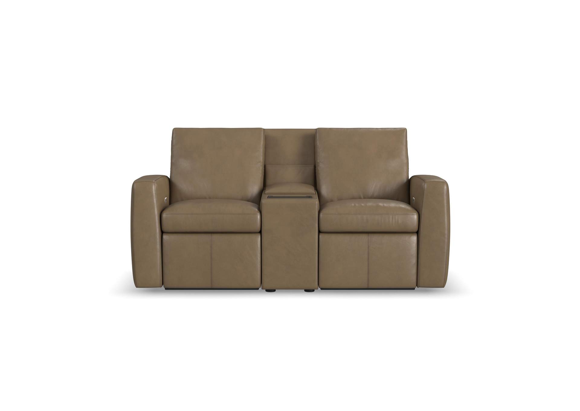 Aria Power Reclining Loveseat with Console image 3