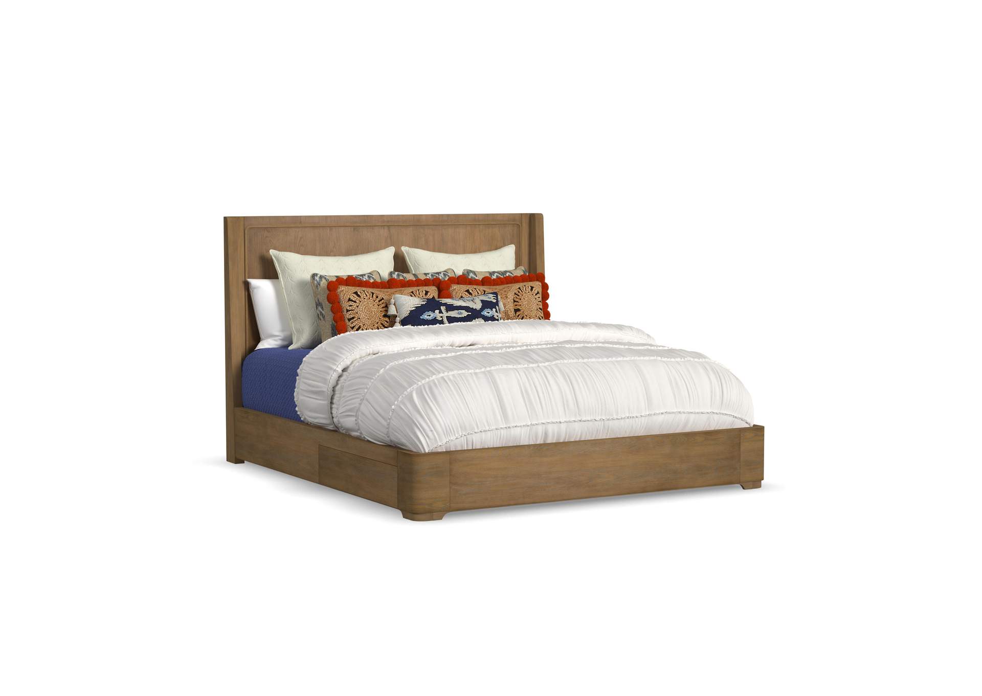 Normandy King Panel Storage Bed image 1