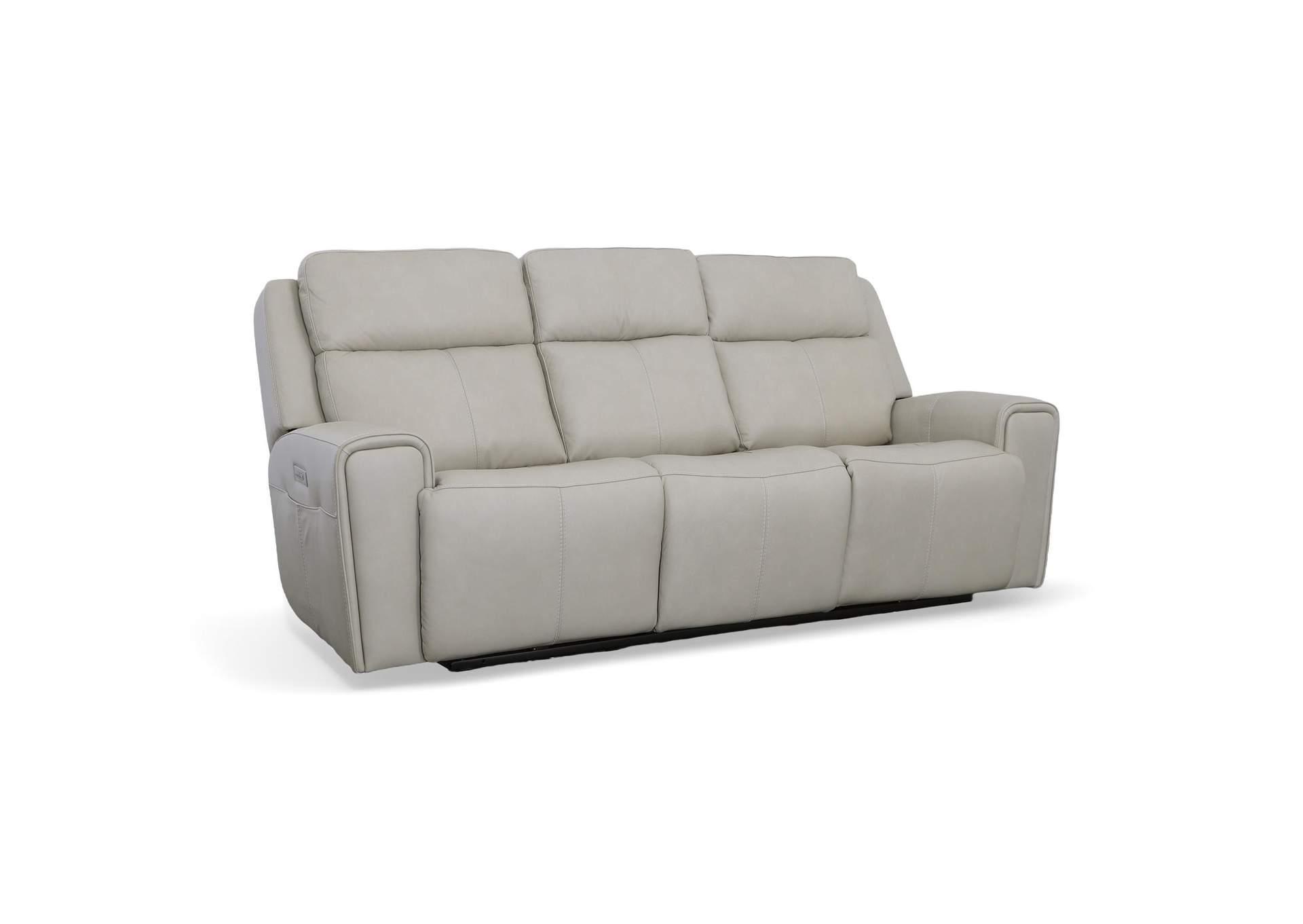 Barnett Power Reclining Sofa with Power Headrests & Lumbar image 1