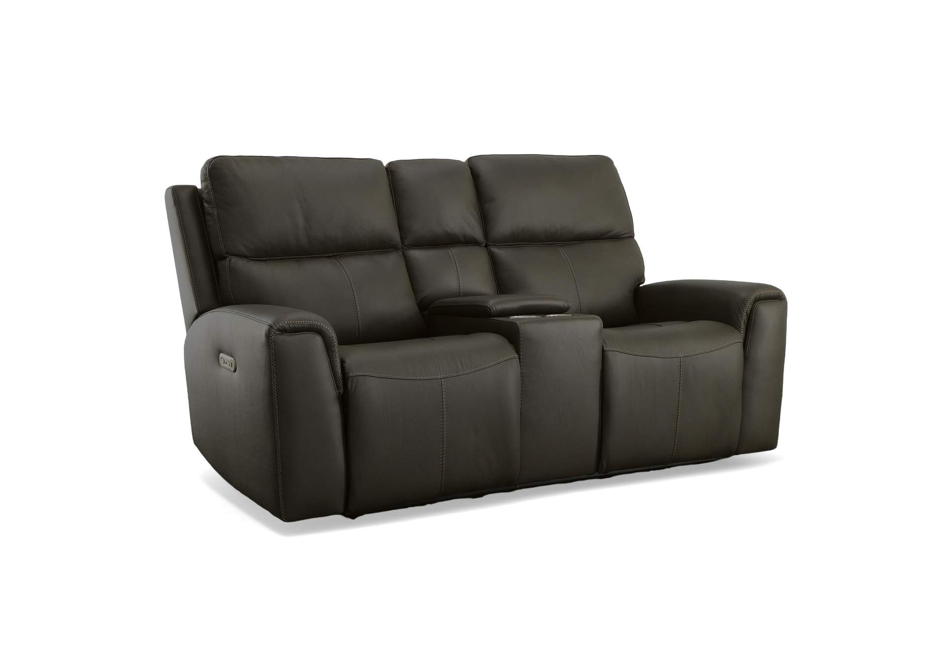 Jarvis Power Reclining Loveseat with Console & Power Headrests image 3